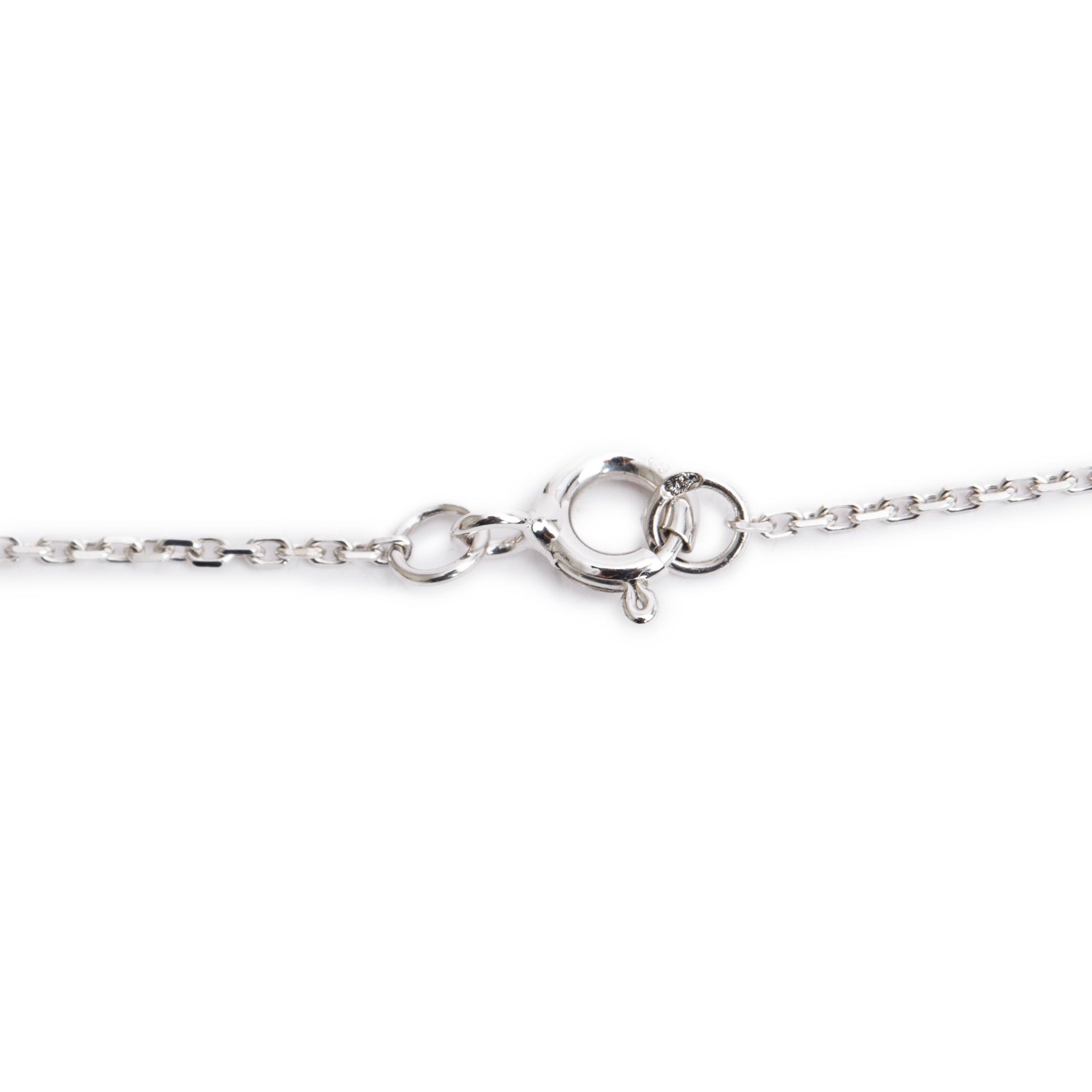 Louis Vuitton 18k White Gold Diamond Onyx Color Blossom BB Star Pendant Necklace w/ Box