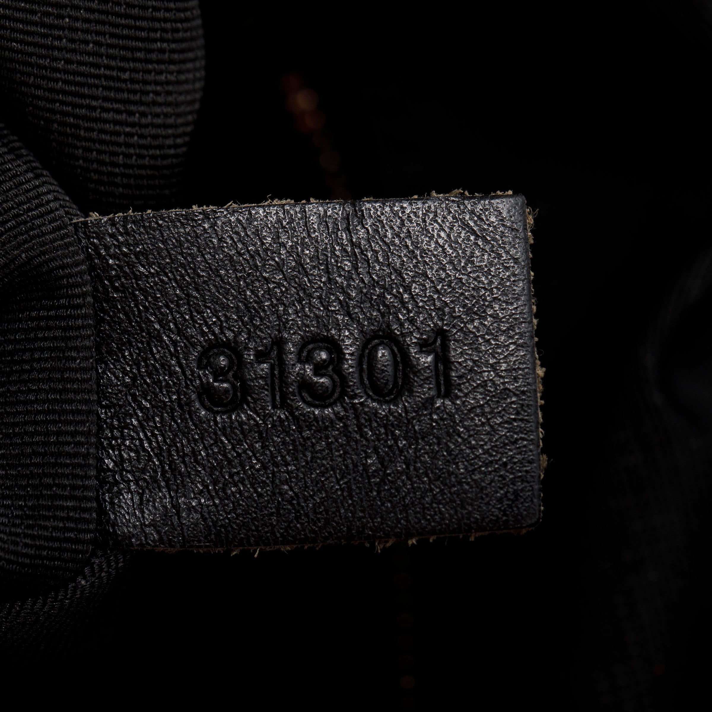 Lanvin Blue/Black Nylon Leather Trimmed Tote