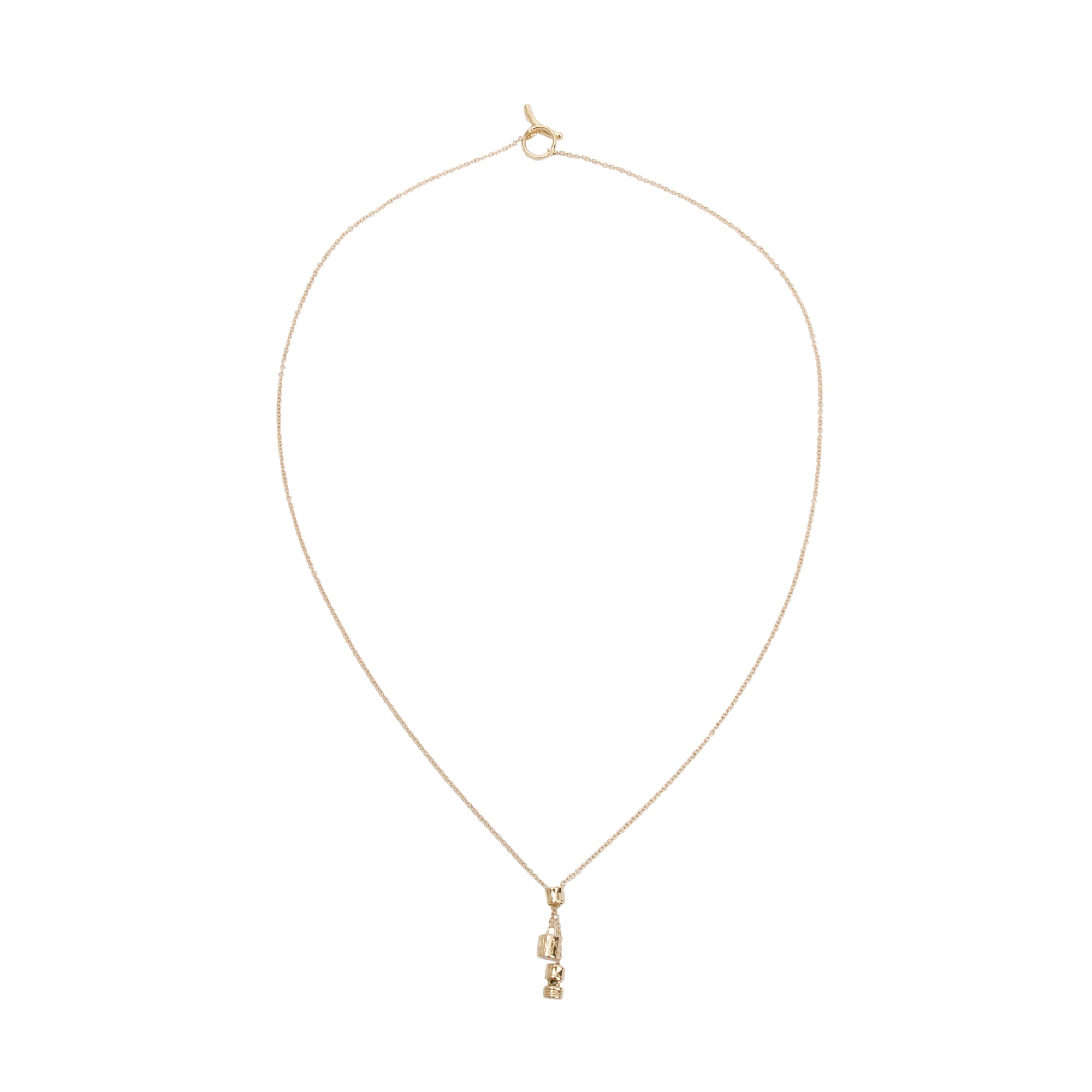 Links of London 18k Yellow Gold Drop Pendant Necklace