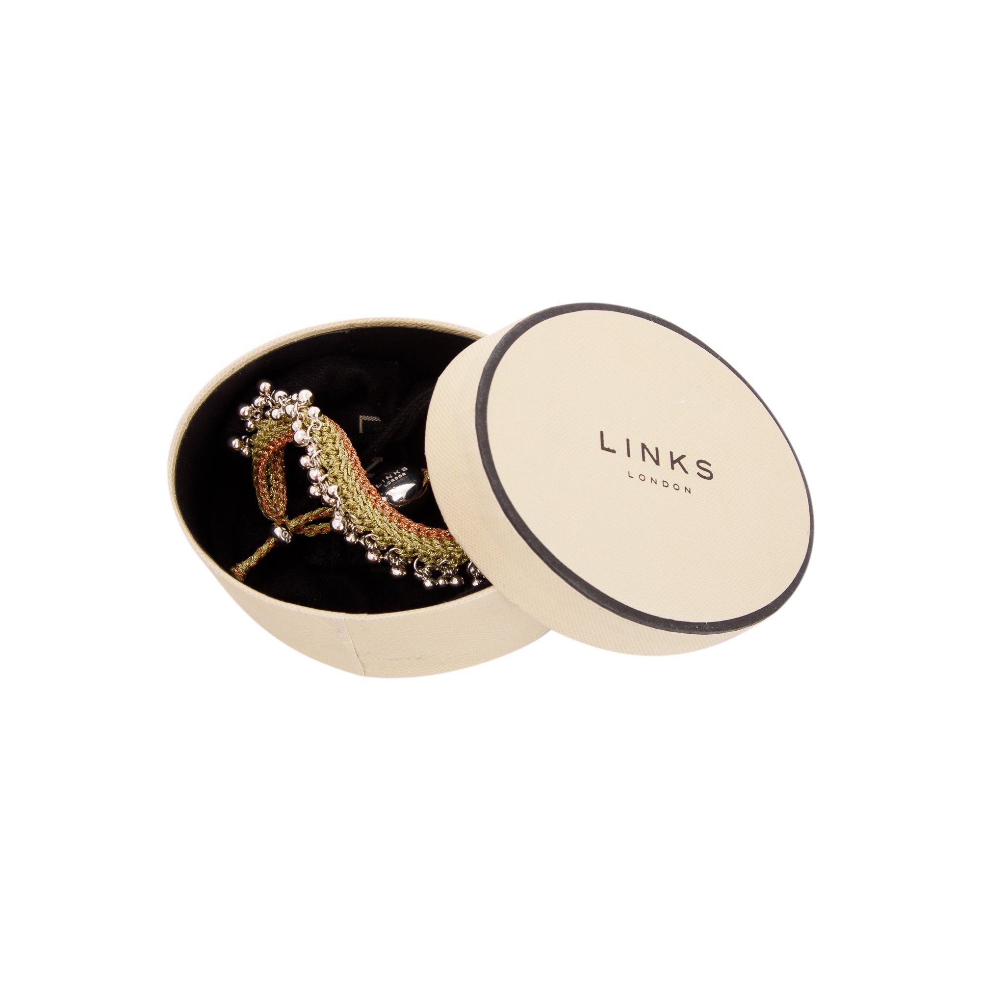 Links of London Effervescence Bubble Friendship Bracelet w/ Box