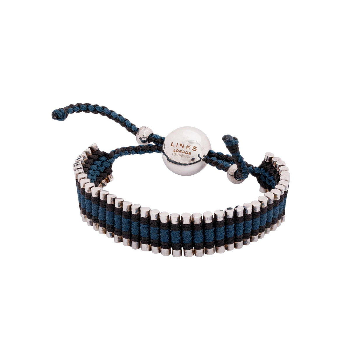 Links Of London 925 Silver Friendship Bracelet - Marked