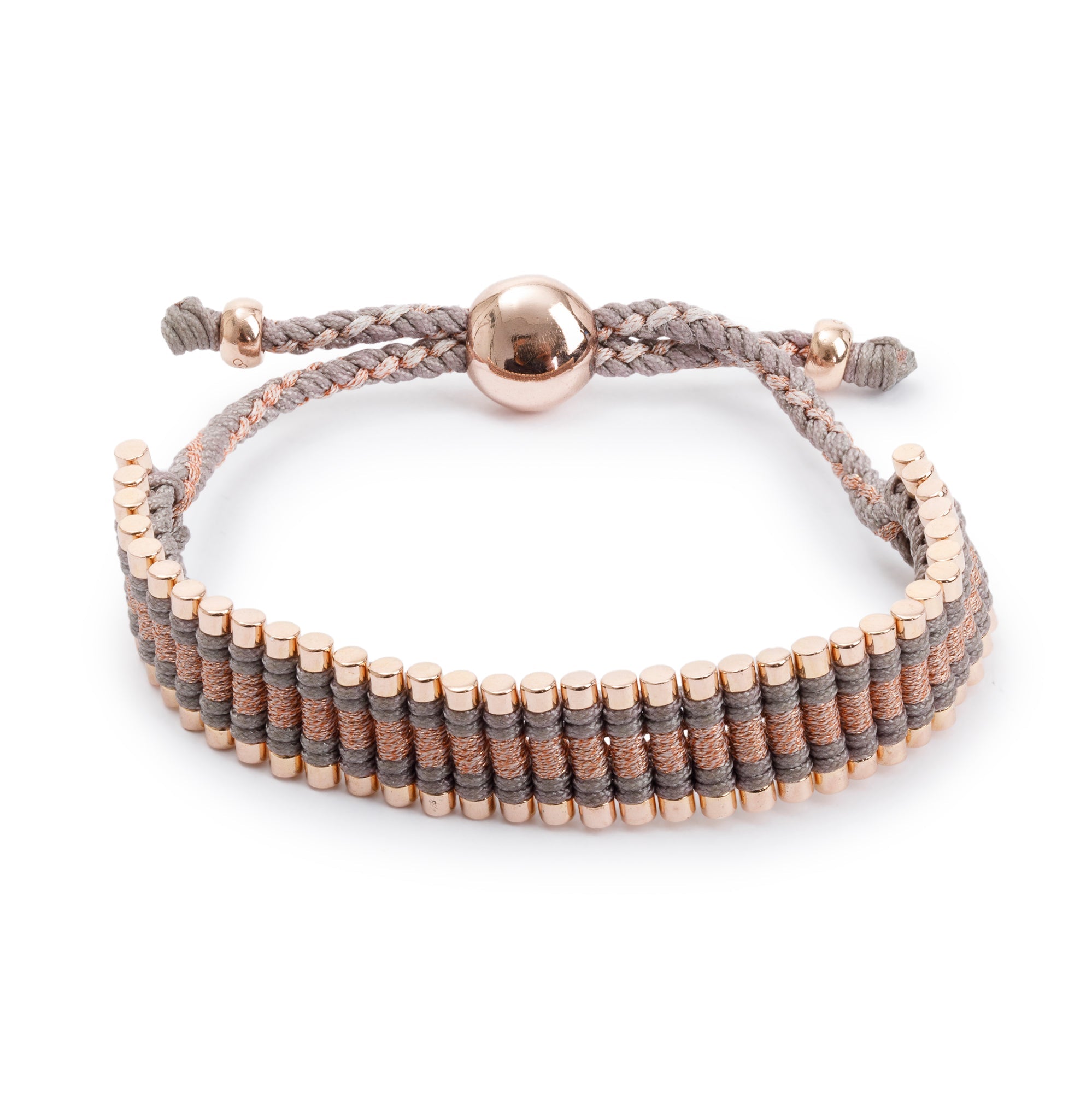 Links of London Rose Gold Plated Sterling Silver Friendship Bracelet