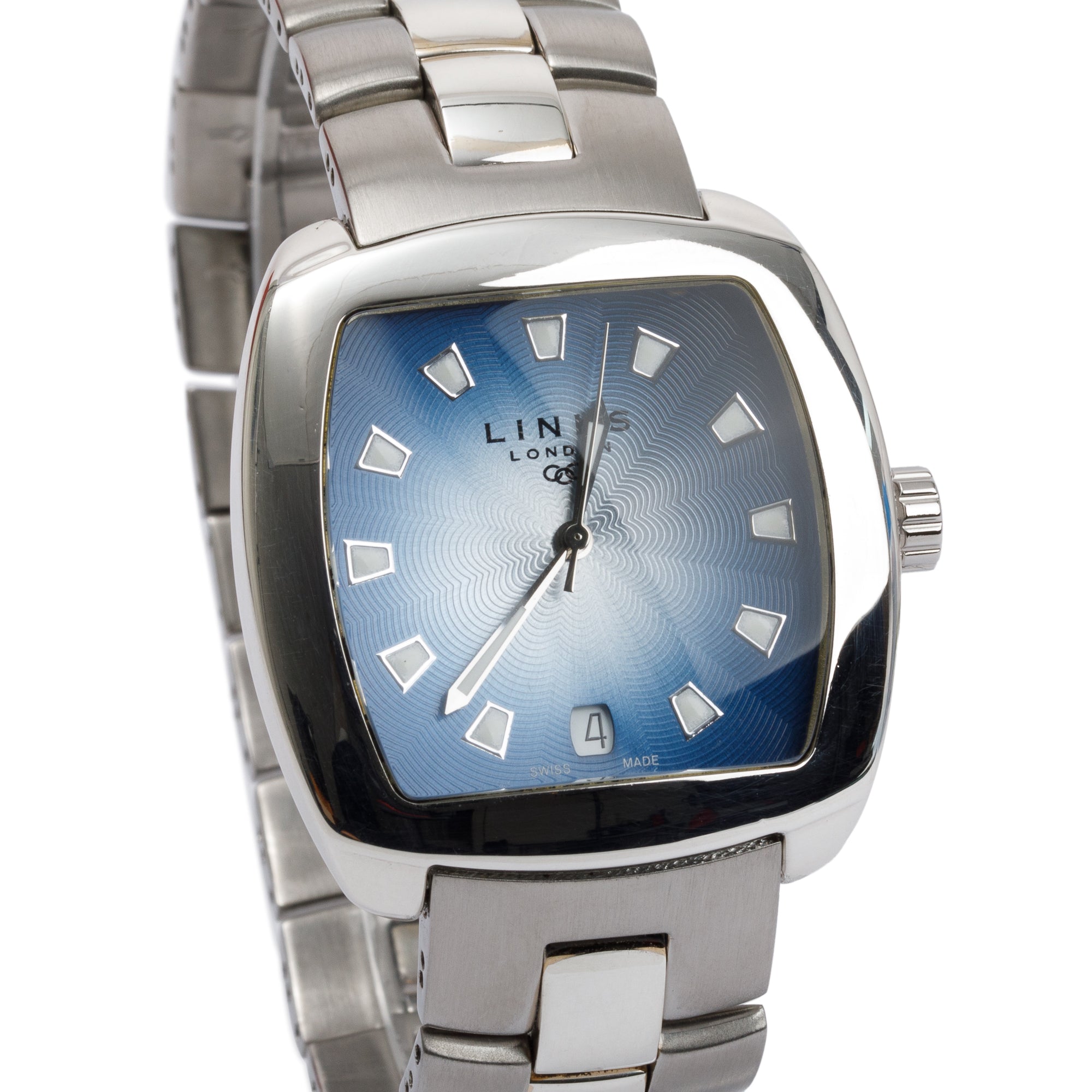 Links of London Stainless Steel & Sterling Silver 37 MM Watch