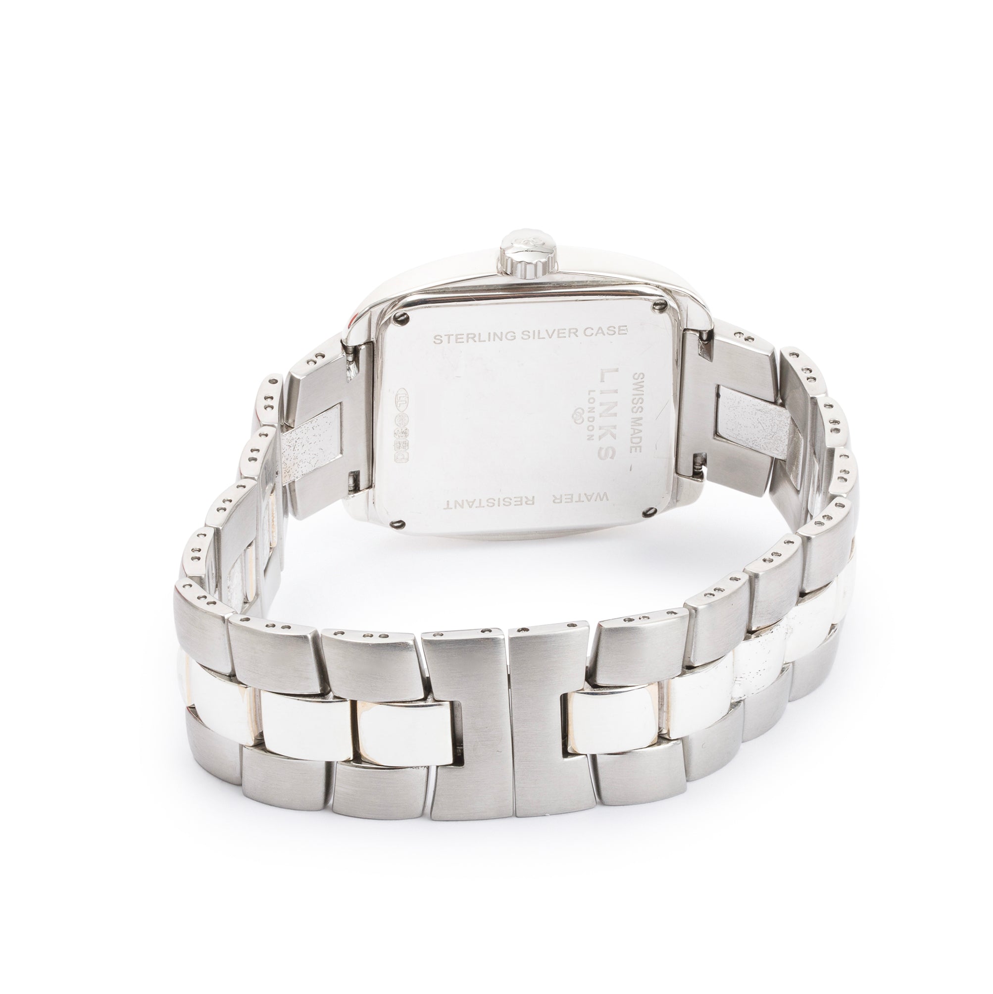 Links of London Stainless Steel & Sterling Silver 37 MM Watch