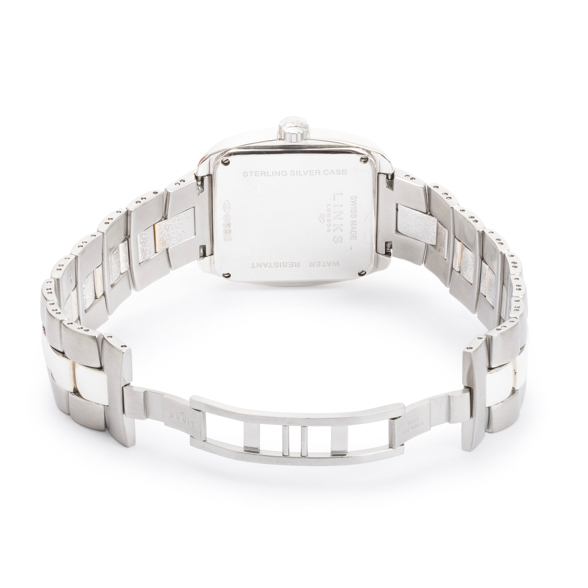 Links of London Stainless Steel & Sterling Silver 37 MM Watch