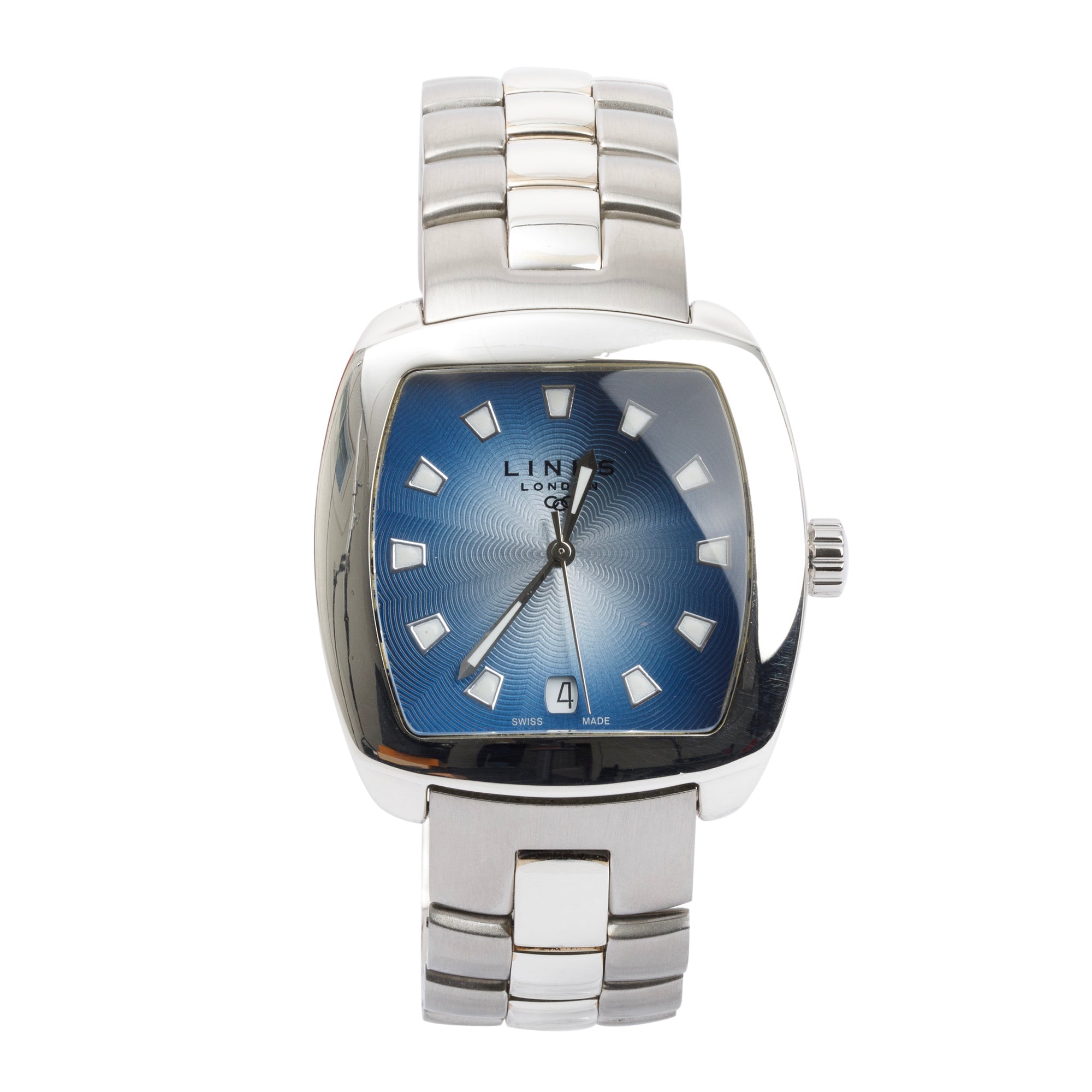 Links of London Stainless Steel & Sterling Silver 37 MM Watch