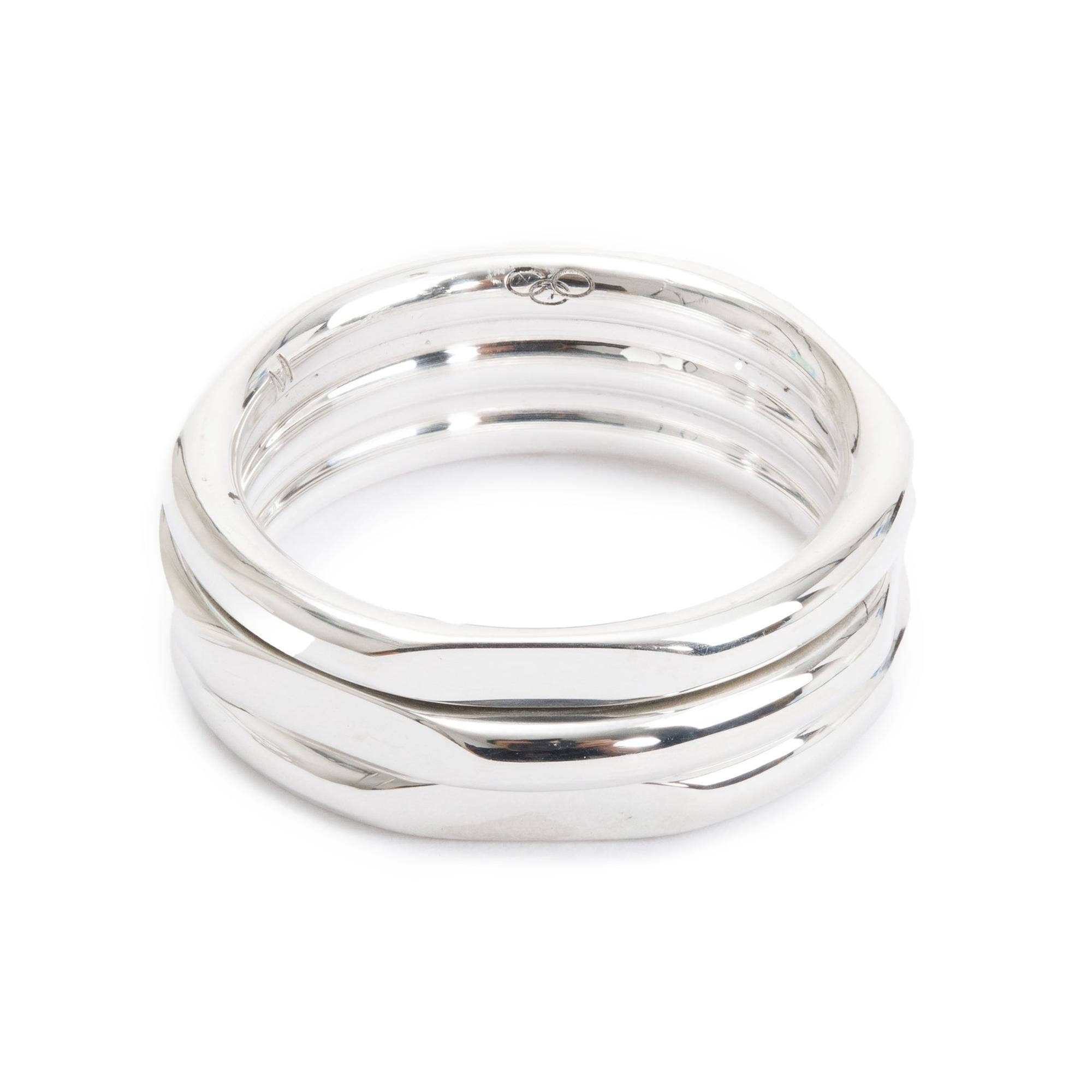 Links of London Sterling Silver 20/20 Classic Ring, Size 6 w/ Box