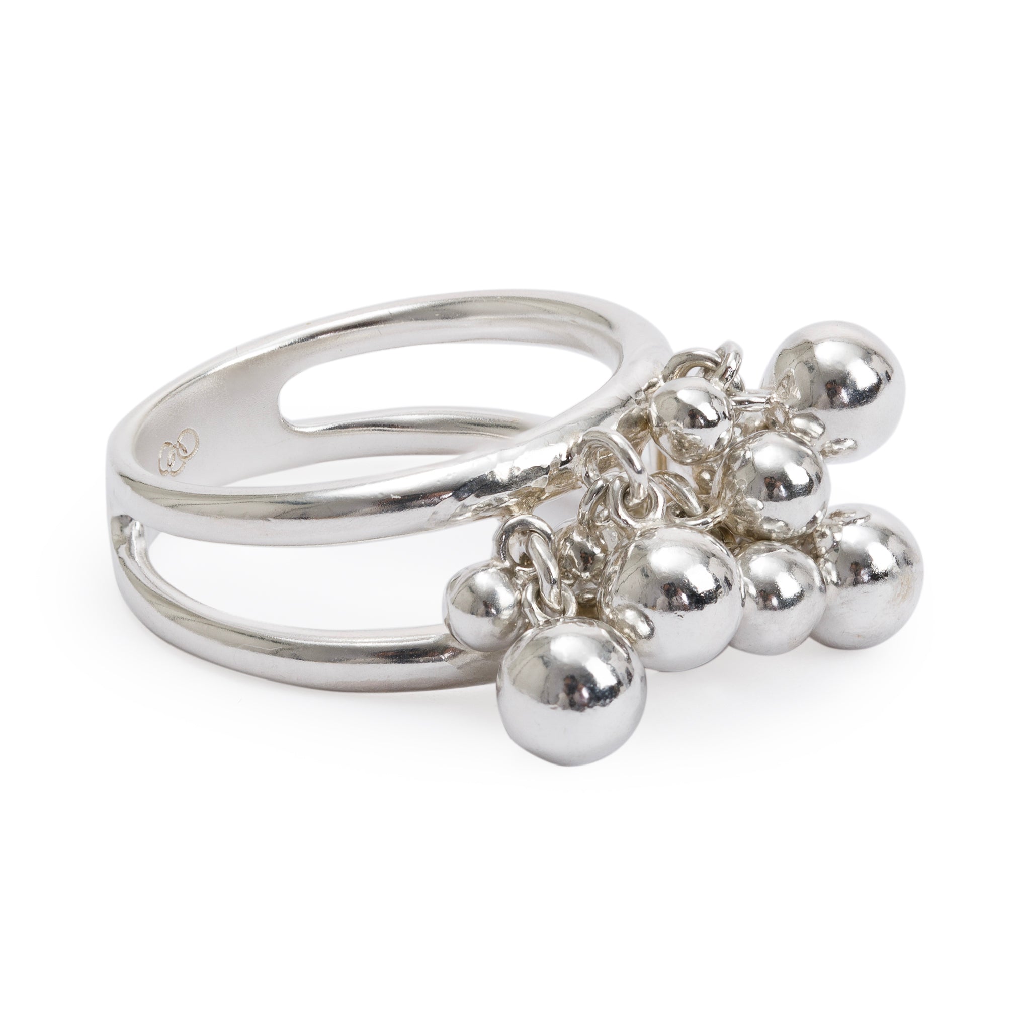 Links of London Sterling Silver Bead Ring, Size 7