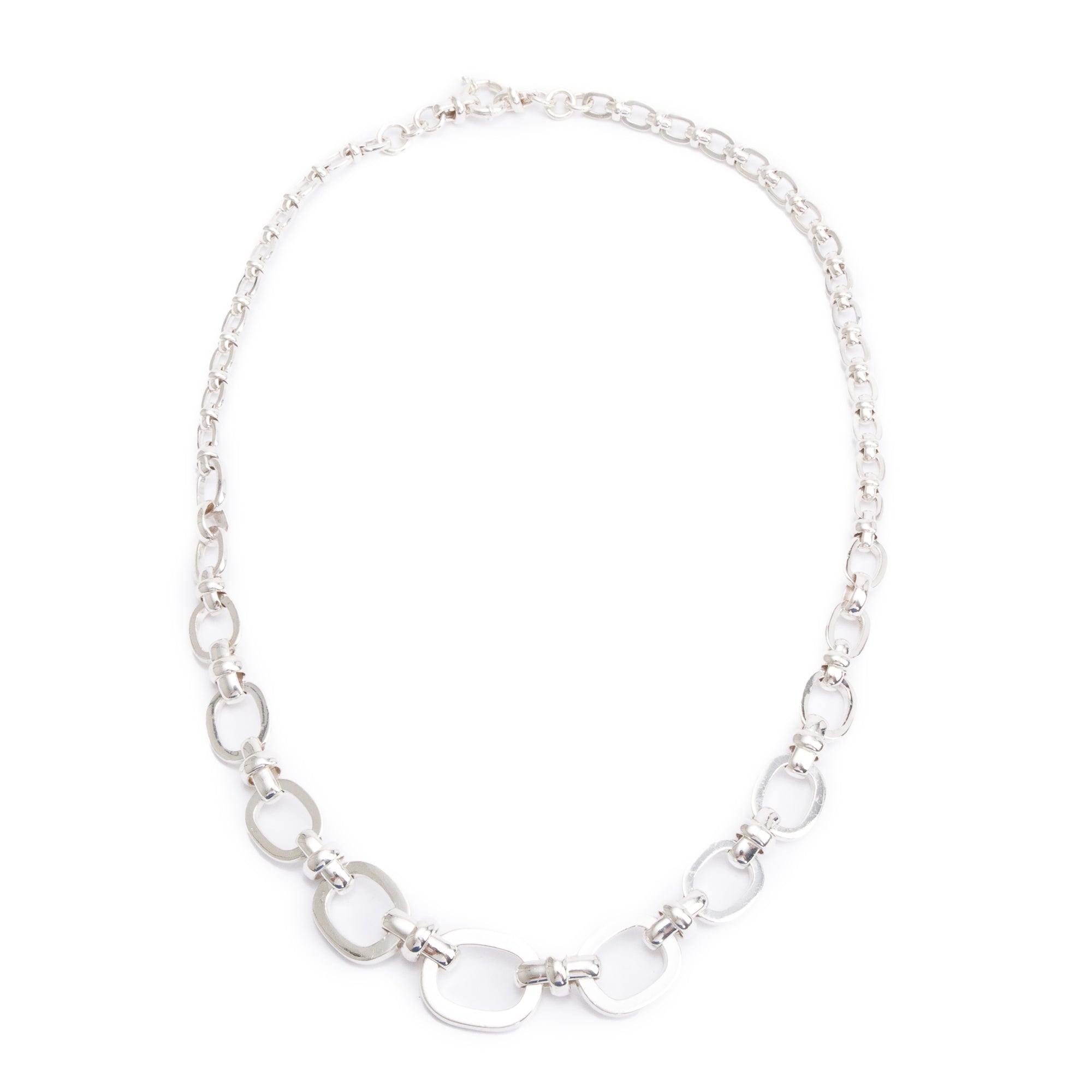Links of London Sterling Silver Brit Lines Necklace