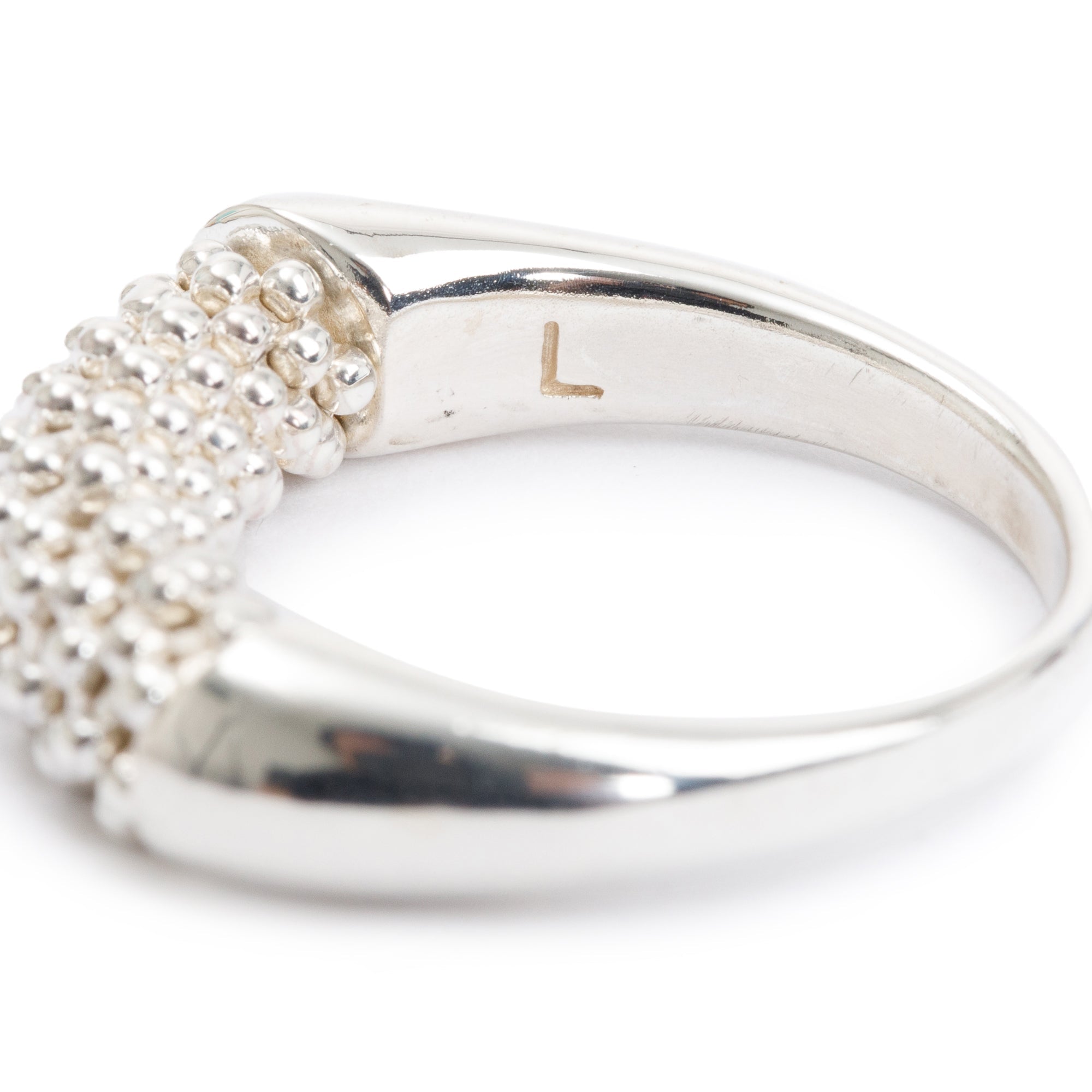 Links of London Sterling Silver Effervescence Star Ring, Size 6 w/ Box