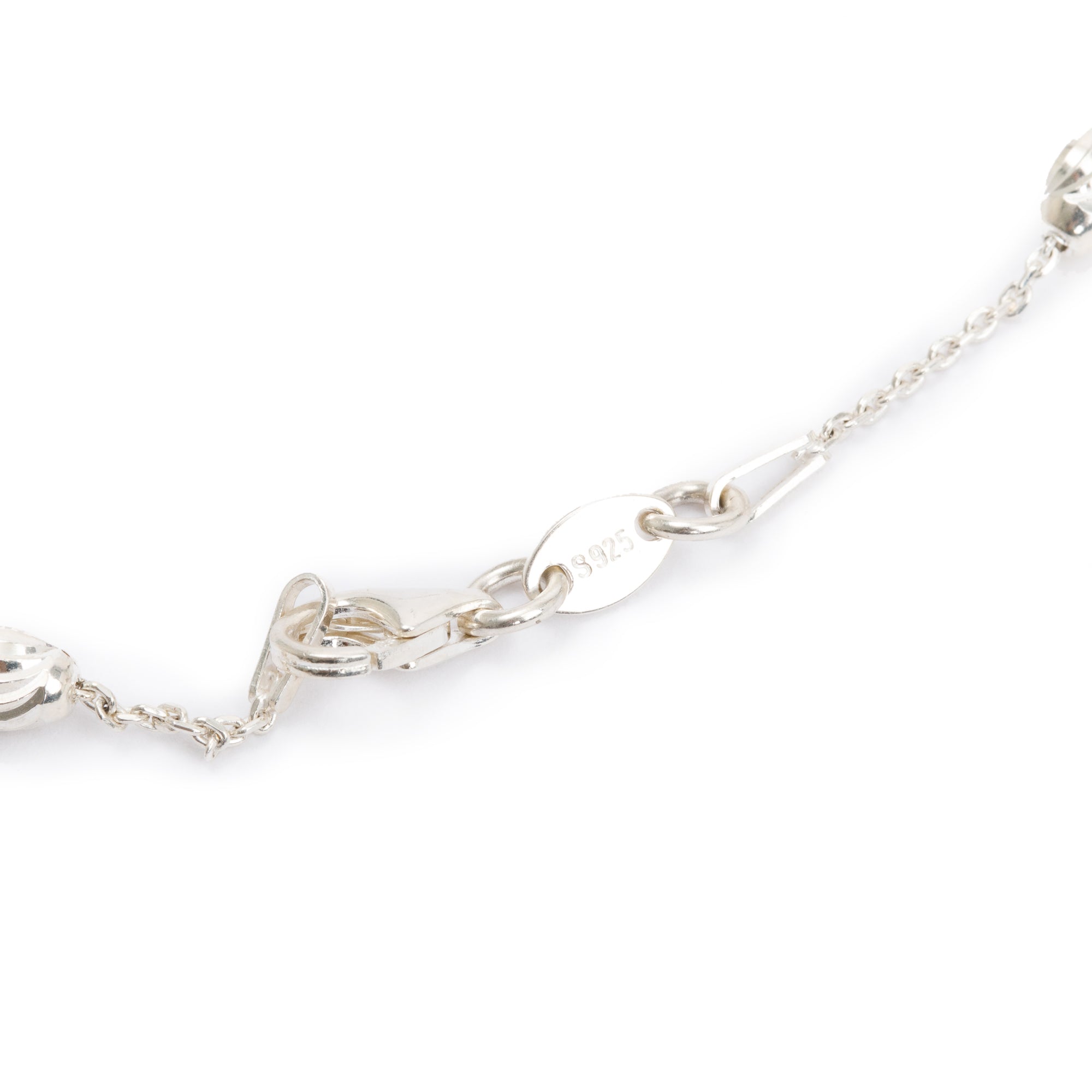 Links of London Sterling Silver Essentials Bead Station Necklace