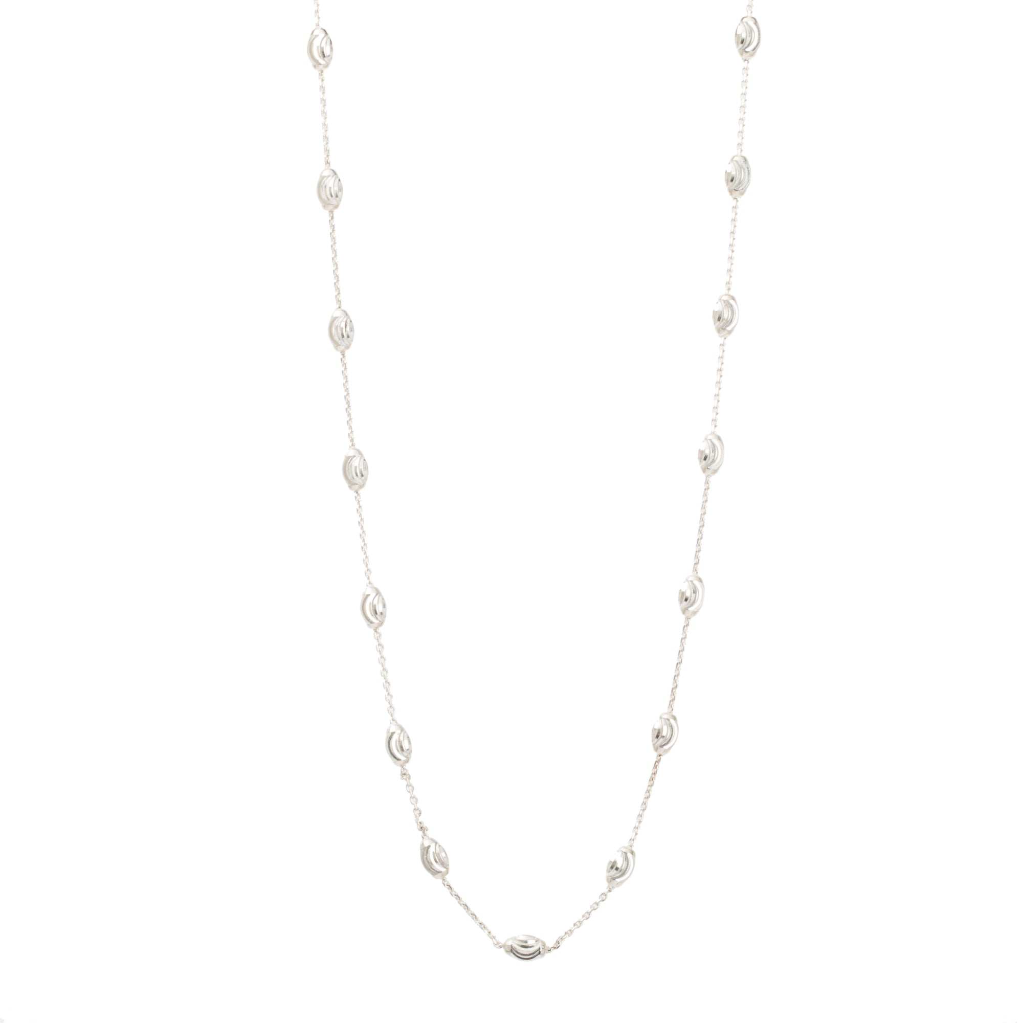 Links of London Sterling Silver Essentials Bead Station Necklace