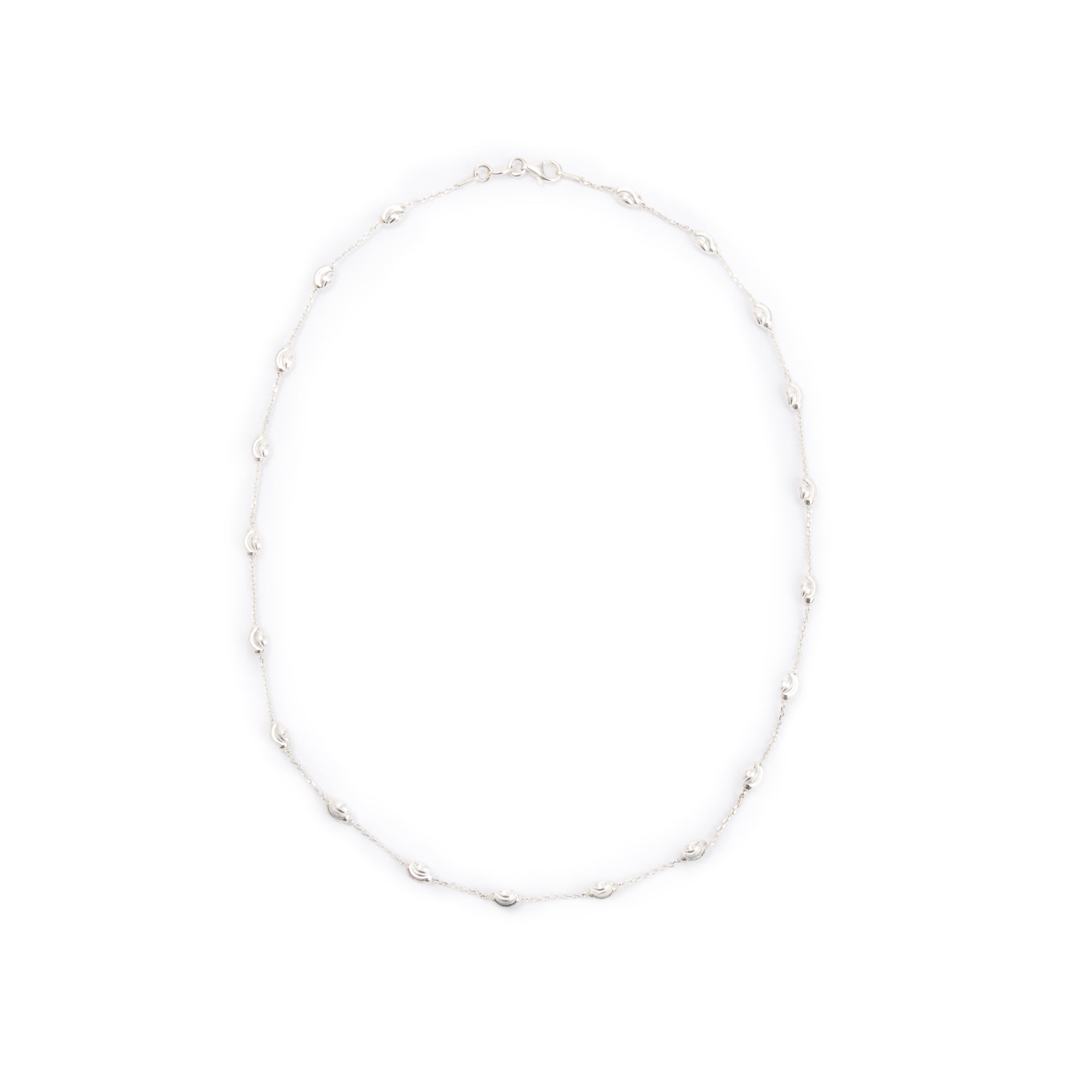 Links of London Sterling Silver Essentials Bead Station Necklace