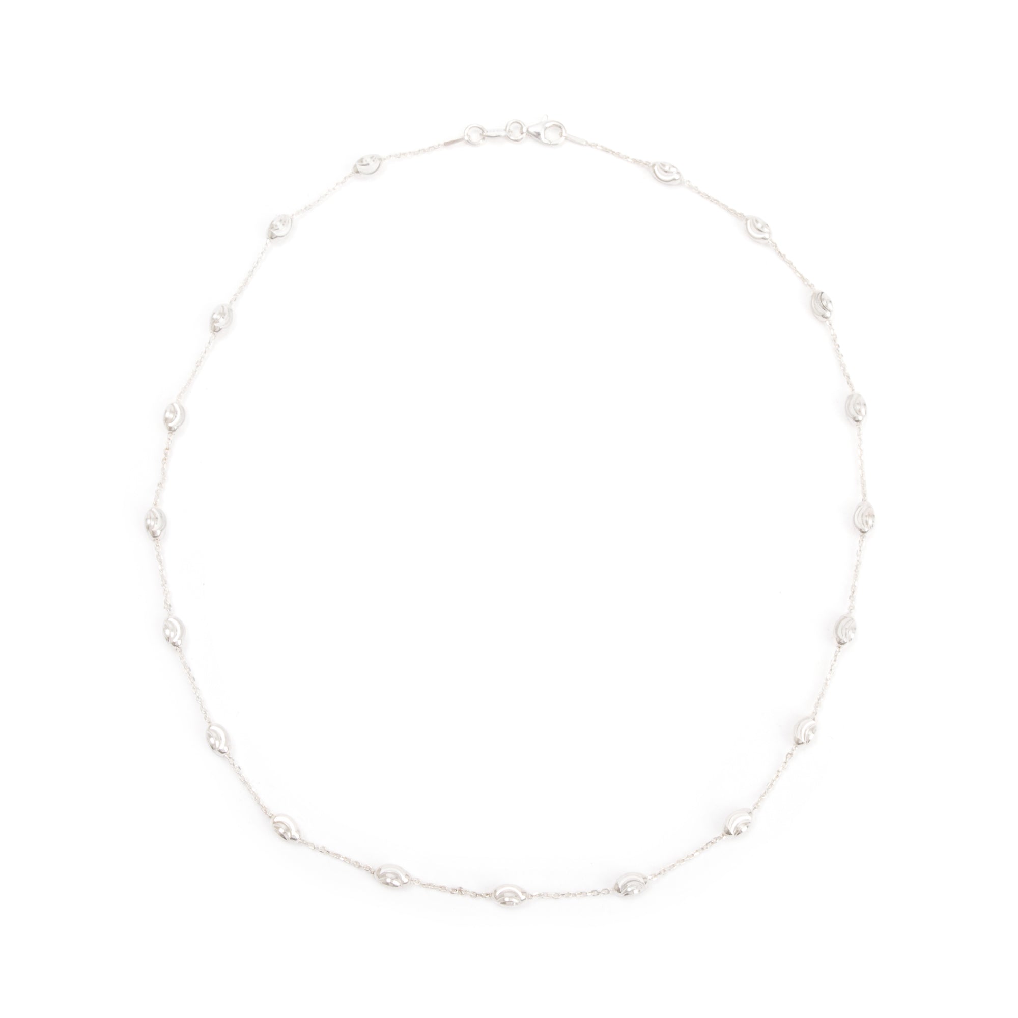 Links of London Sterling Silver Essentials Bead Station Necklace