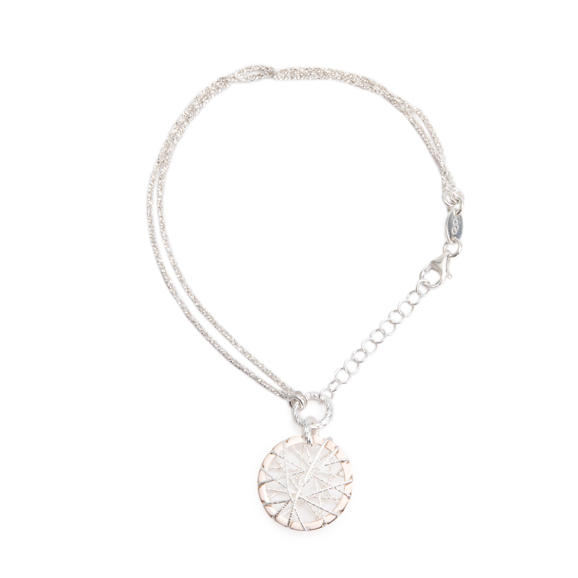 Links of London Two-Tone Sterling Silver Dream Catcher Bracelet w/ Box