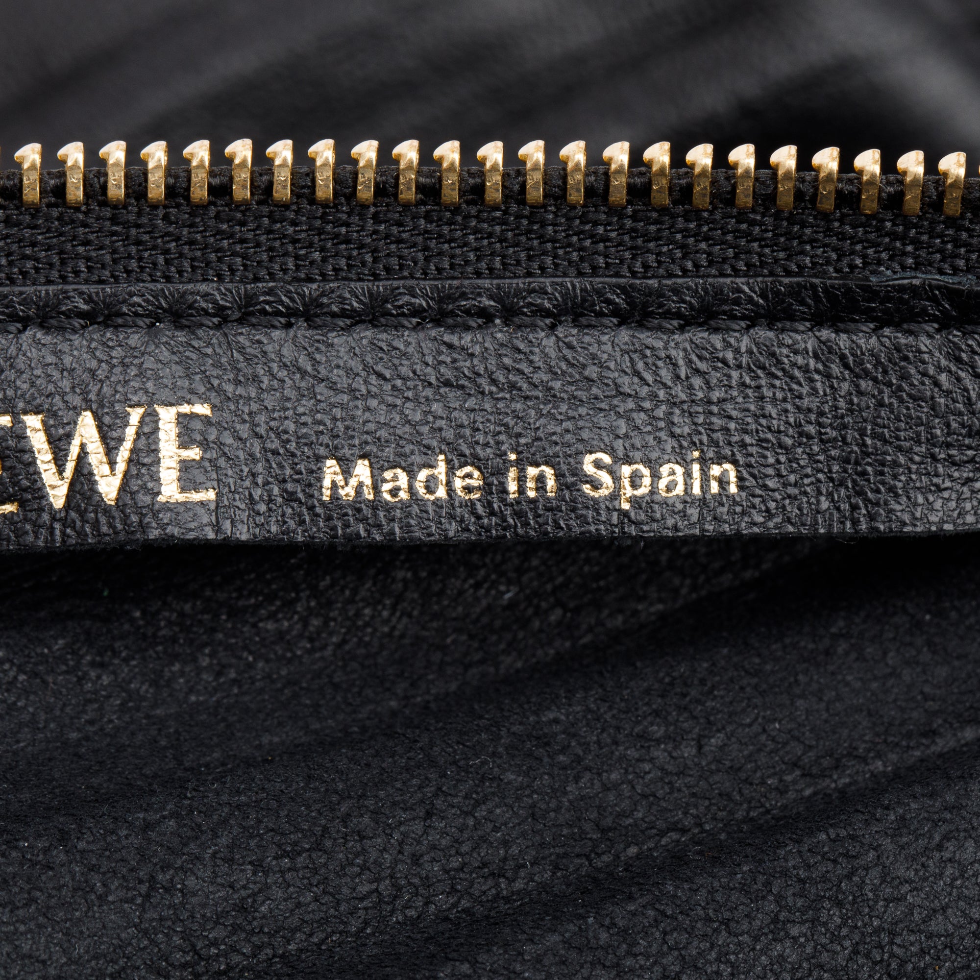 Loewe Black Nappa Leather Bracelet Pouch