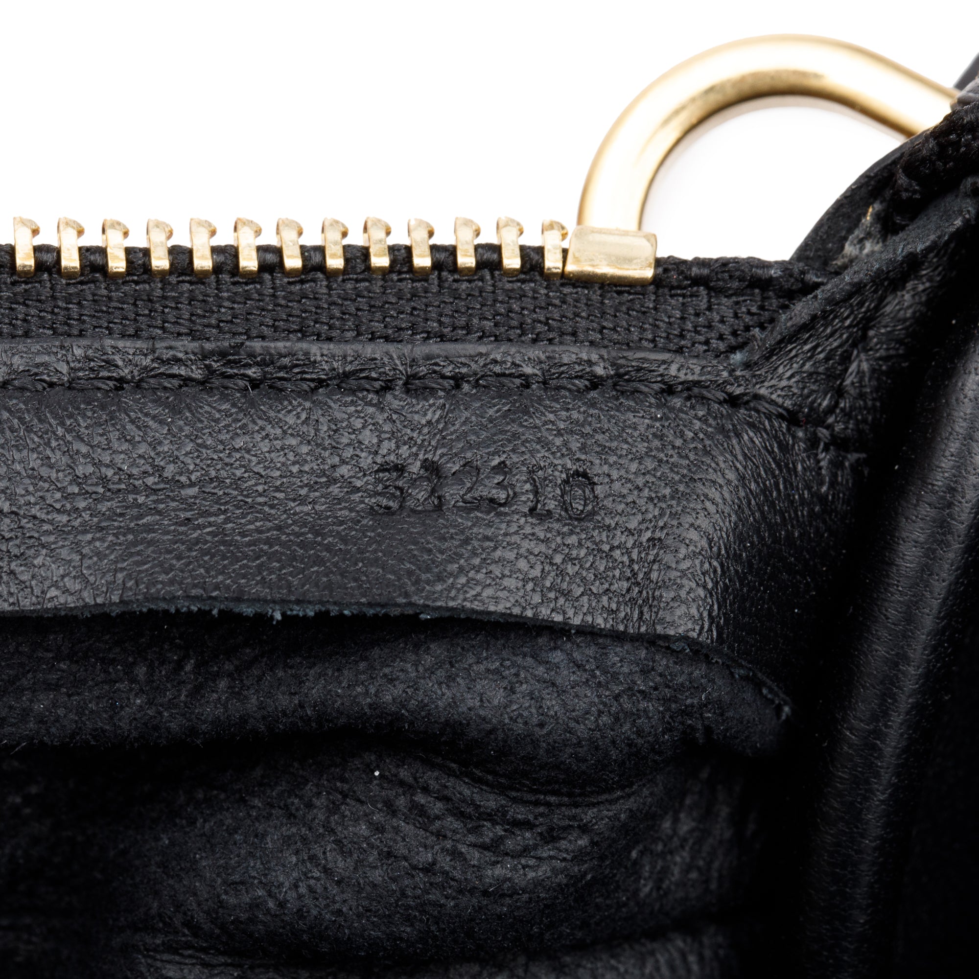 Loewe Black Nappa Leather Bracelet Pouch