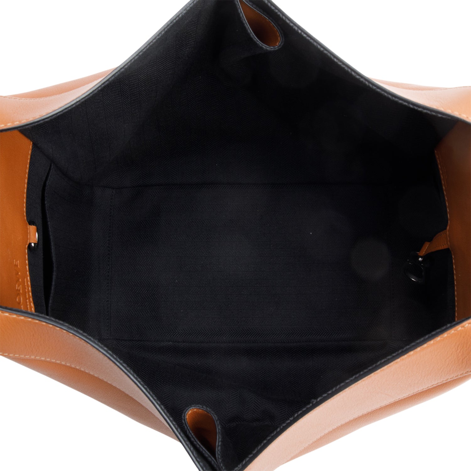 Loewe Brown Calfskin Leather Small Hammock Bag