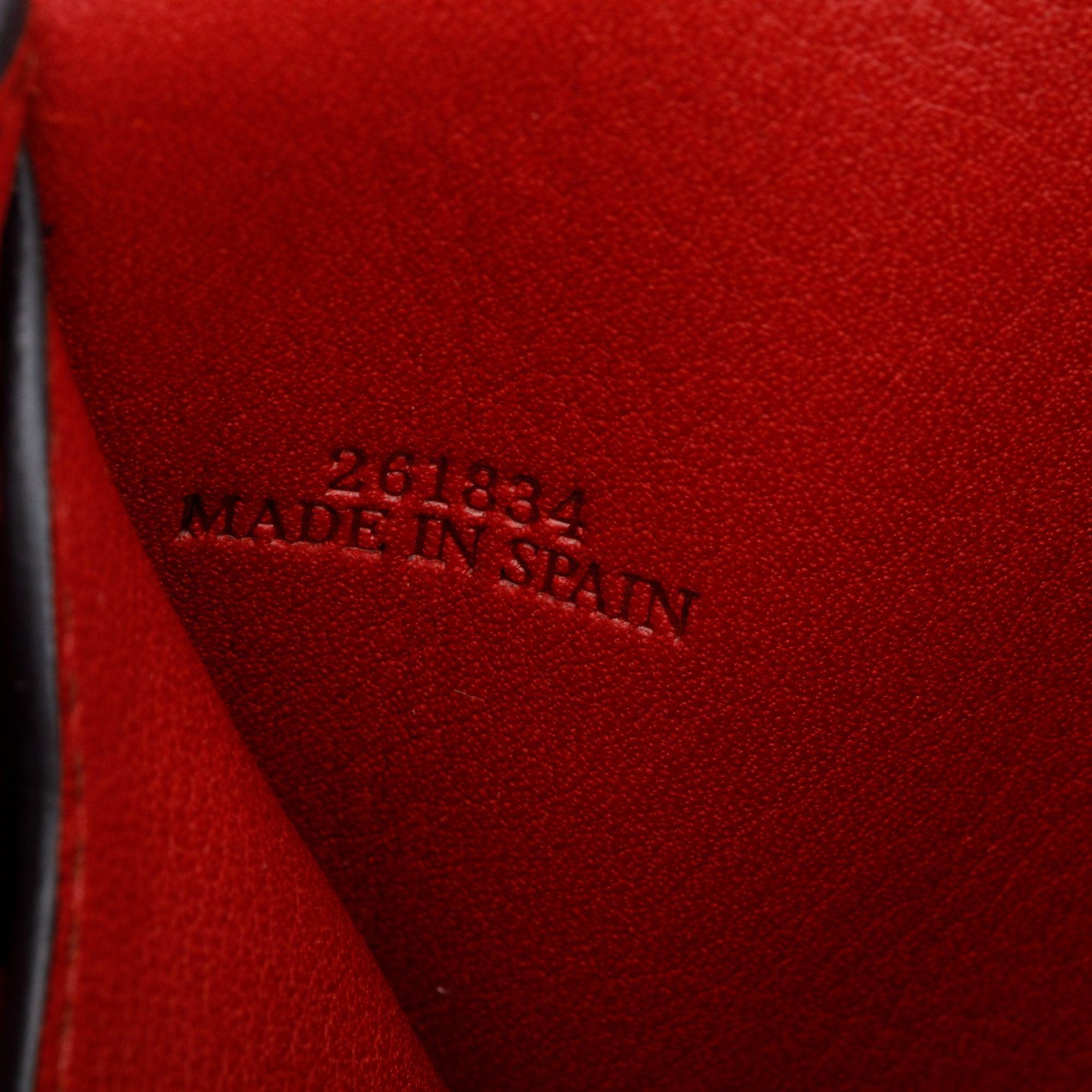 Loewe Brown Leather Wallet on Chain w/ Box