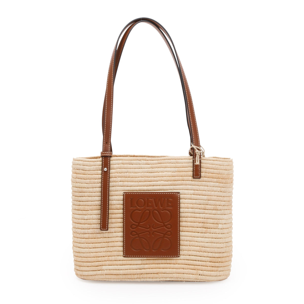 平日値下げ【LOEWE】BASKET SMALL BAG Loewe-Neutral-Raffia-Small-