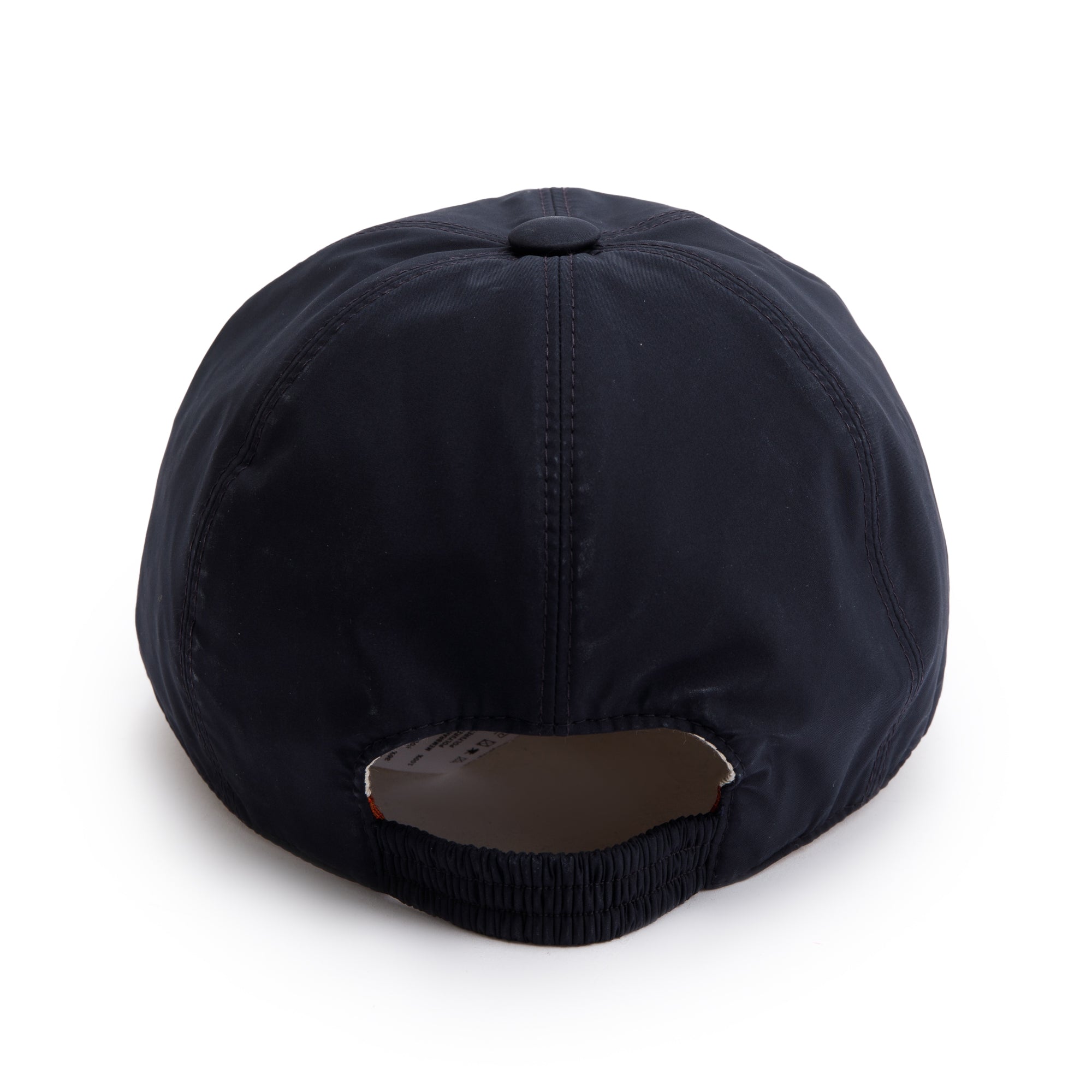 Loro Piana Navy Microfiber Baseball Cap, Size M
