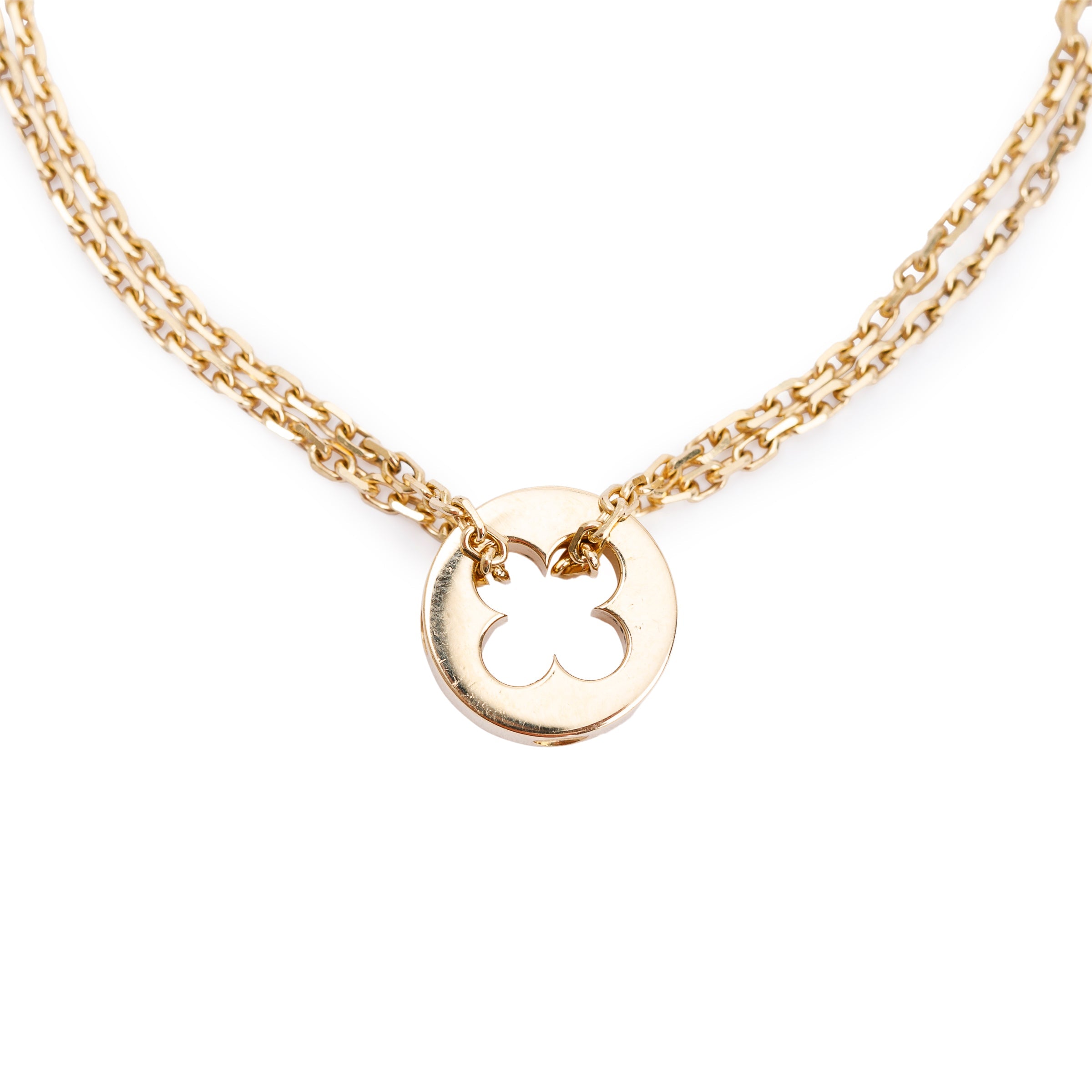 Louis Vuitton 18k Yellow Gold Empreinte Chain Bracelet w/ Box