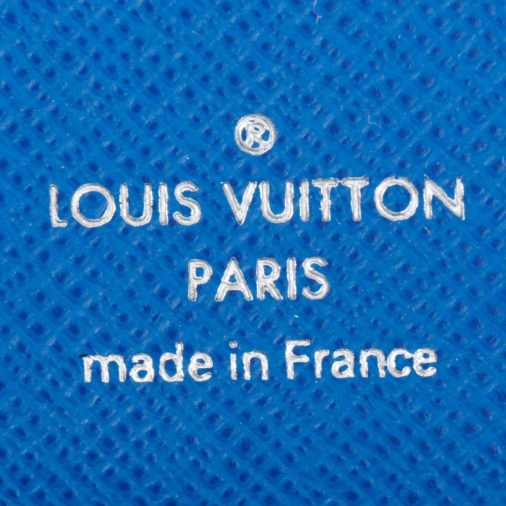 Louis Vuitton 2020 Black Taiga Leather Multiple Wallet