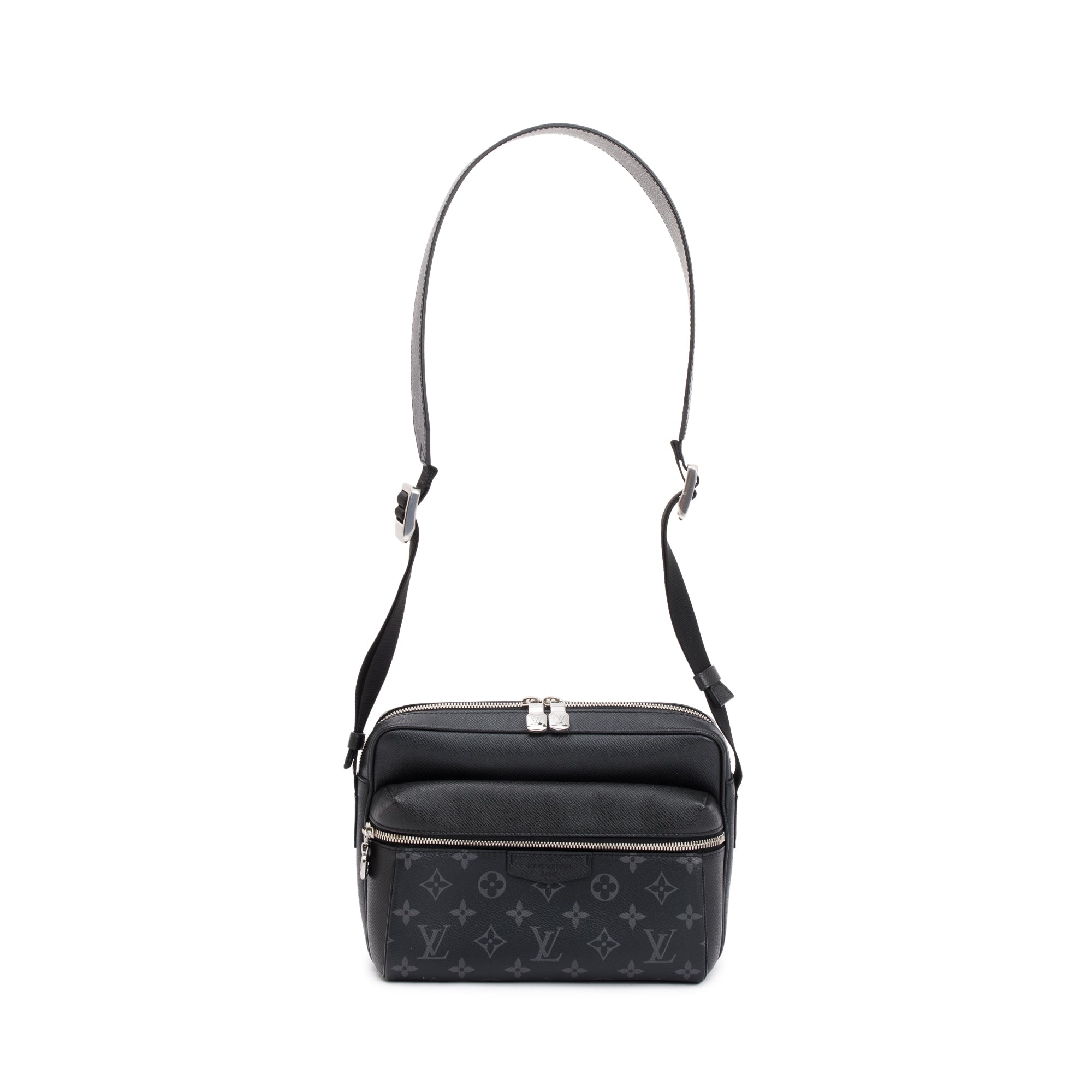Louis Vuitton 2020 Black Taigarama Outdoor Messenger Bag