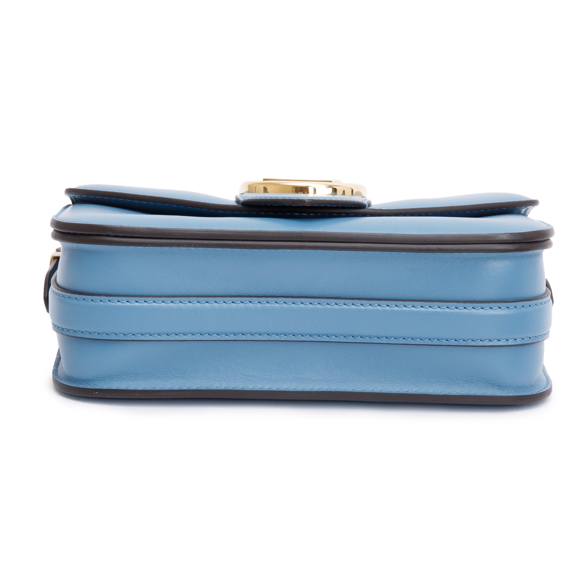 Louis Vuitton 2020 Blue Calfskin Leather LV Pont 9