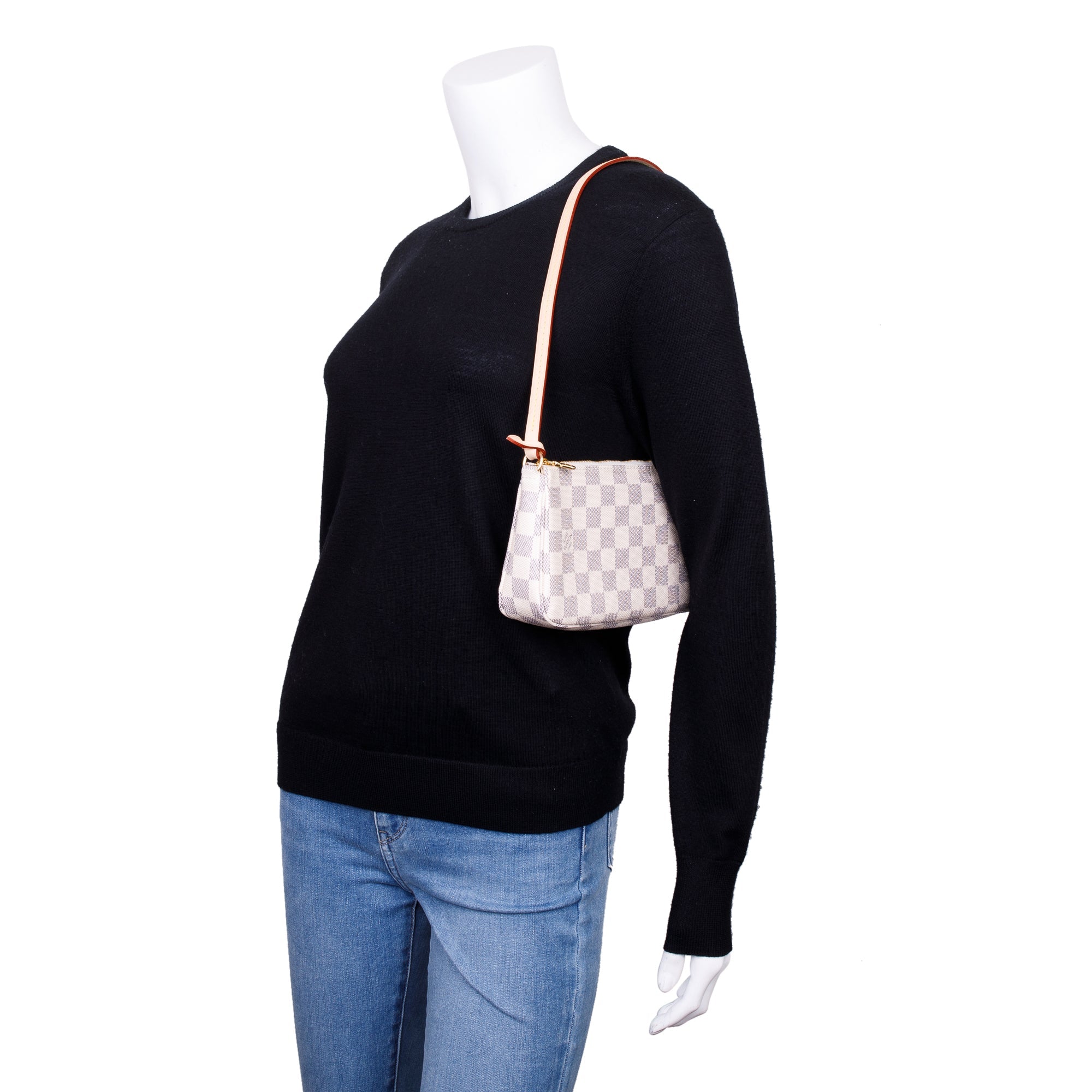 Louis Vuitton 2020 Damier Azur Pochette Accessories