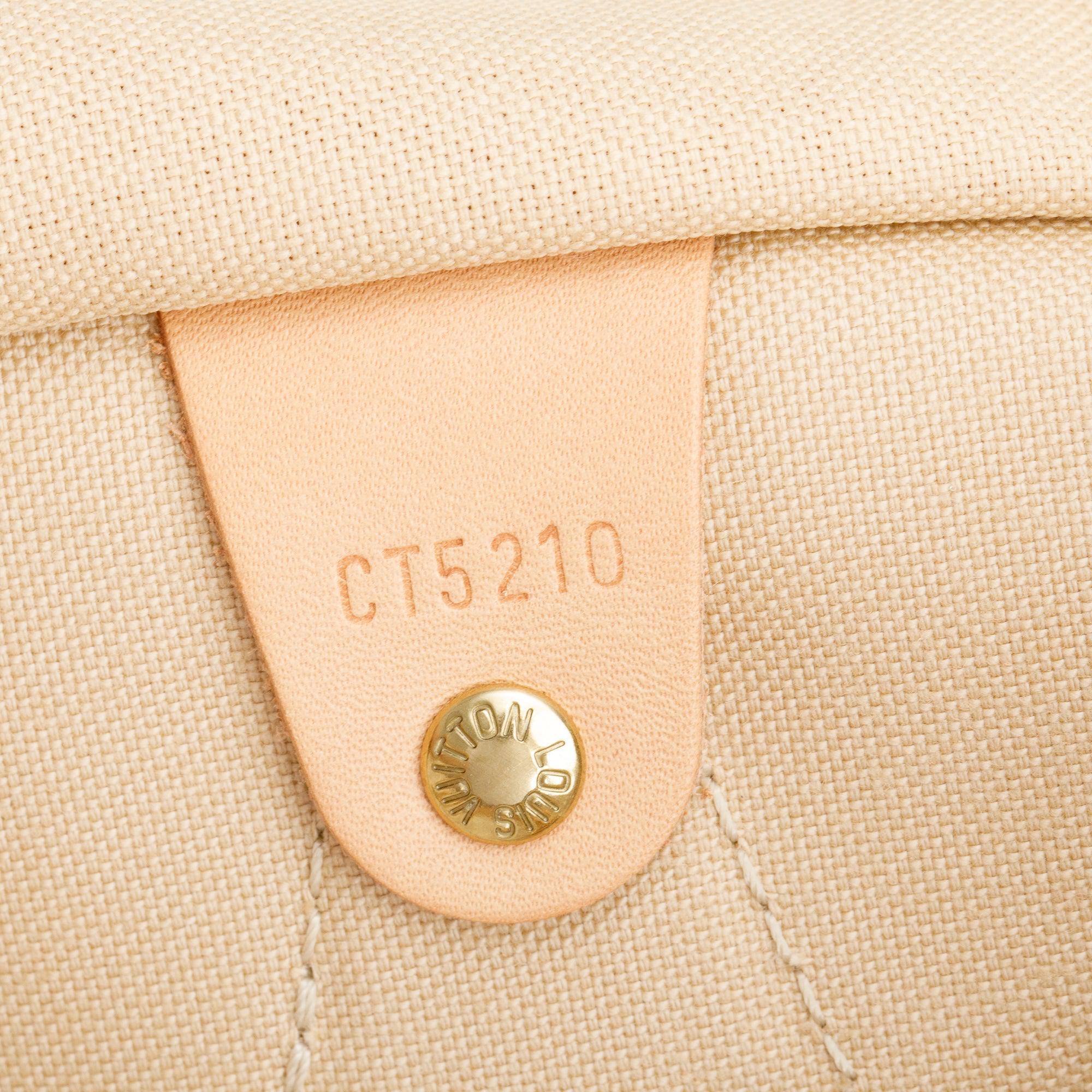 Louis Vuitton 2020 Damier Azur Speedy Bandouliere 30