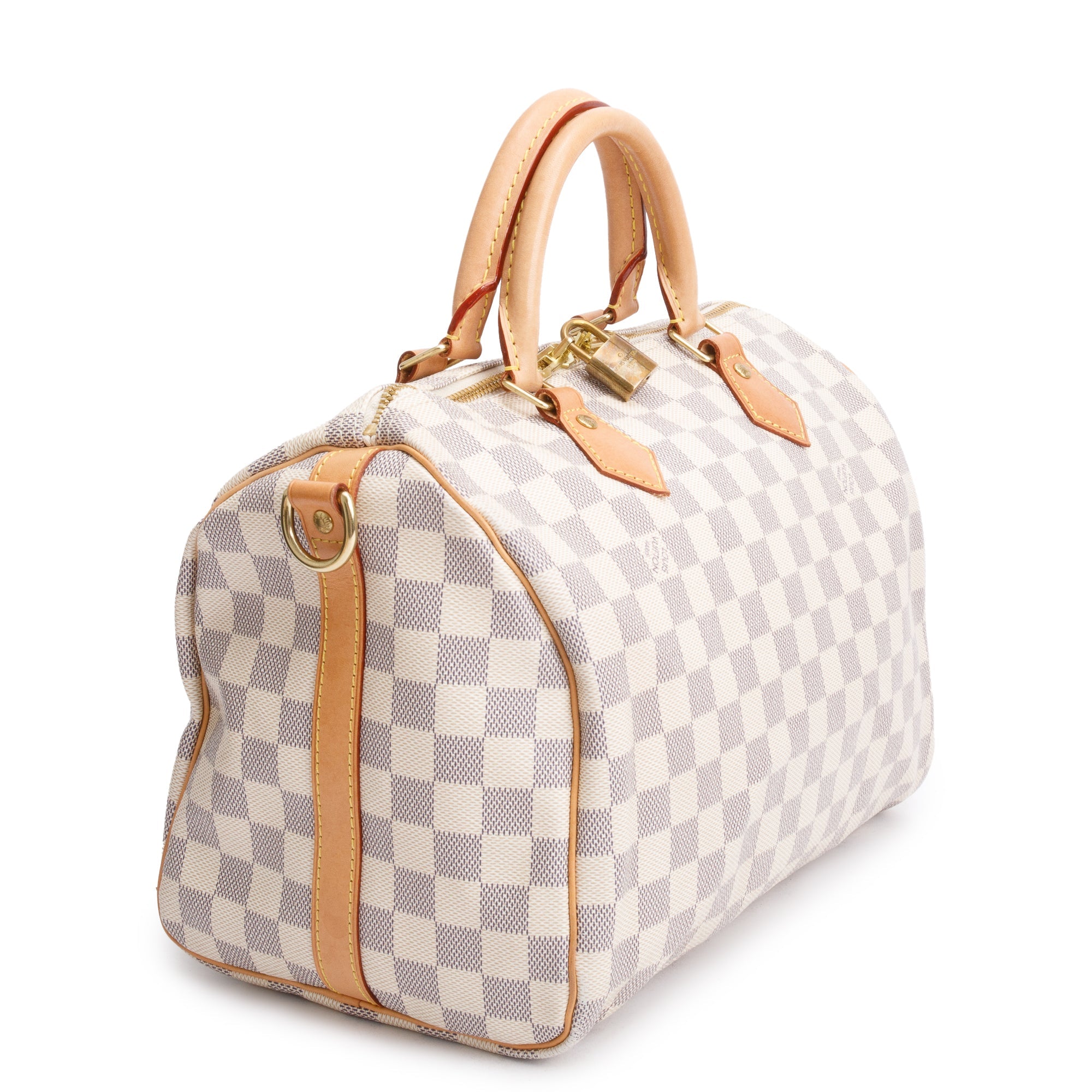 Louis Vuitton 2020 Damier Azur Speedy Bandouliere 30