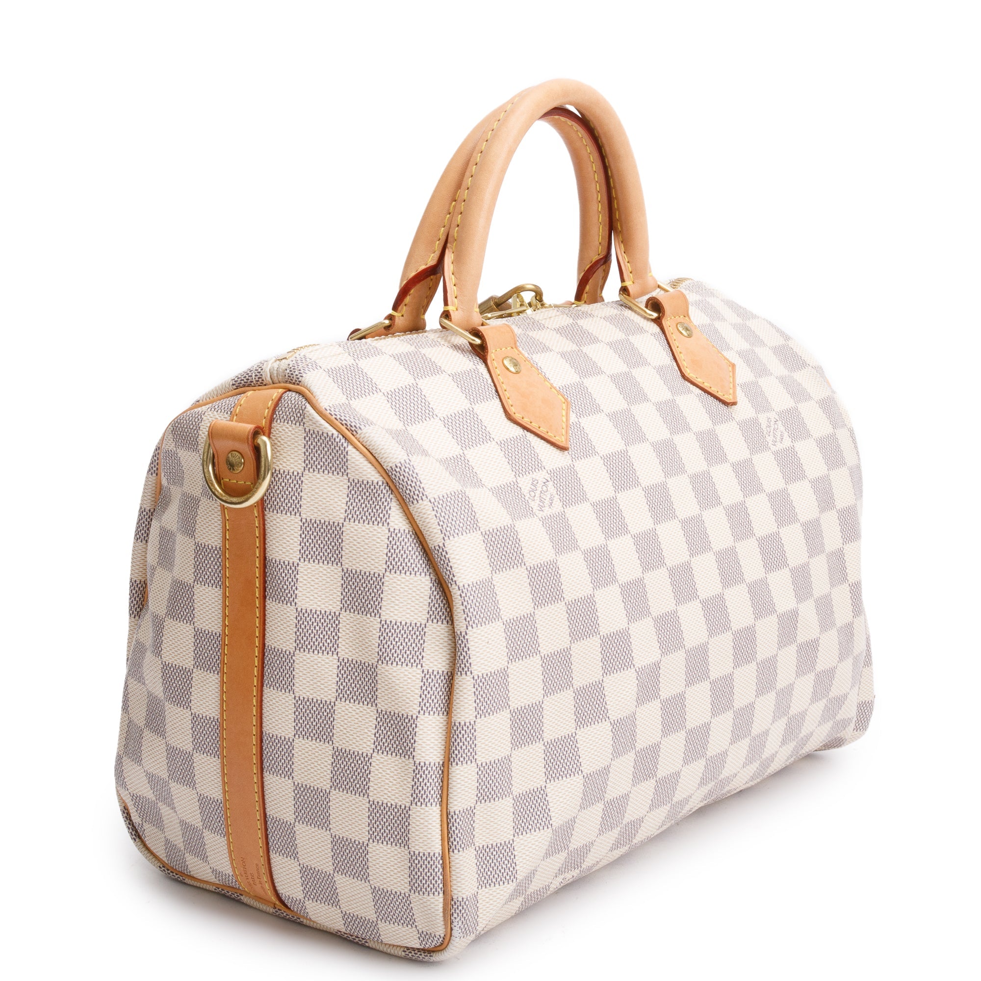 Louis Vuitton 2020 Damier Azur Speedy Bandouliere 30