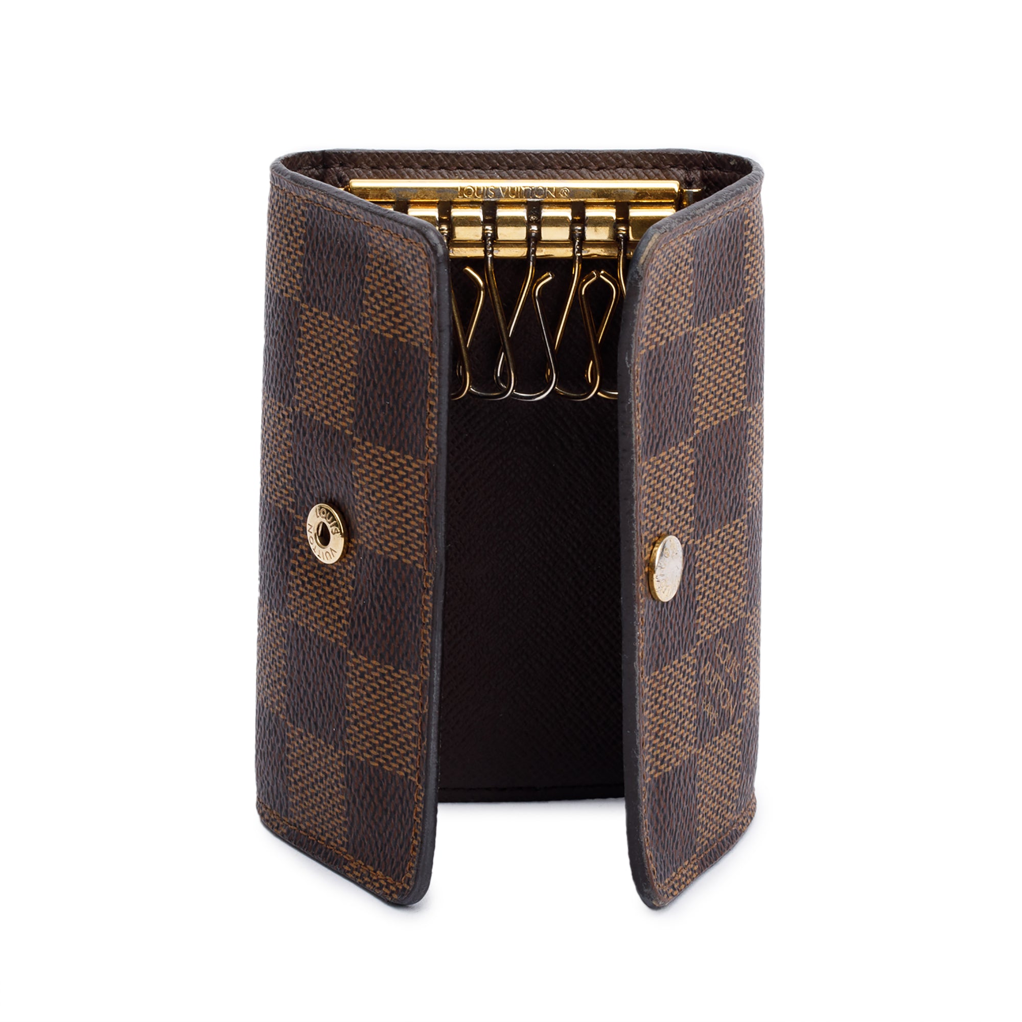 Louis Vuitton 2020 Damier Ebene 6 Key Holder w/ Box