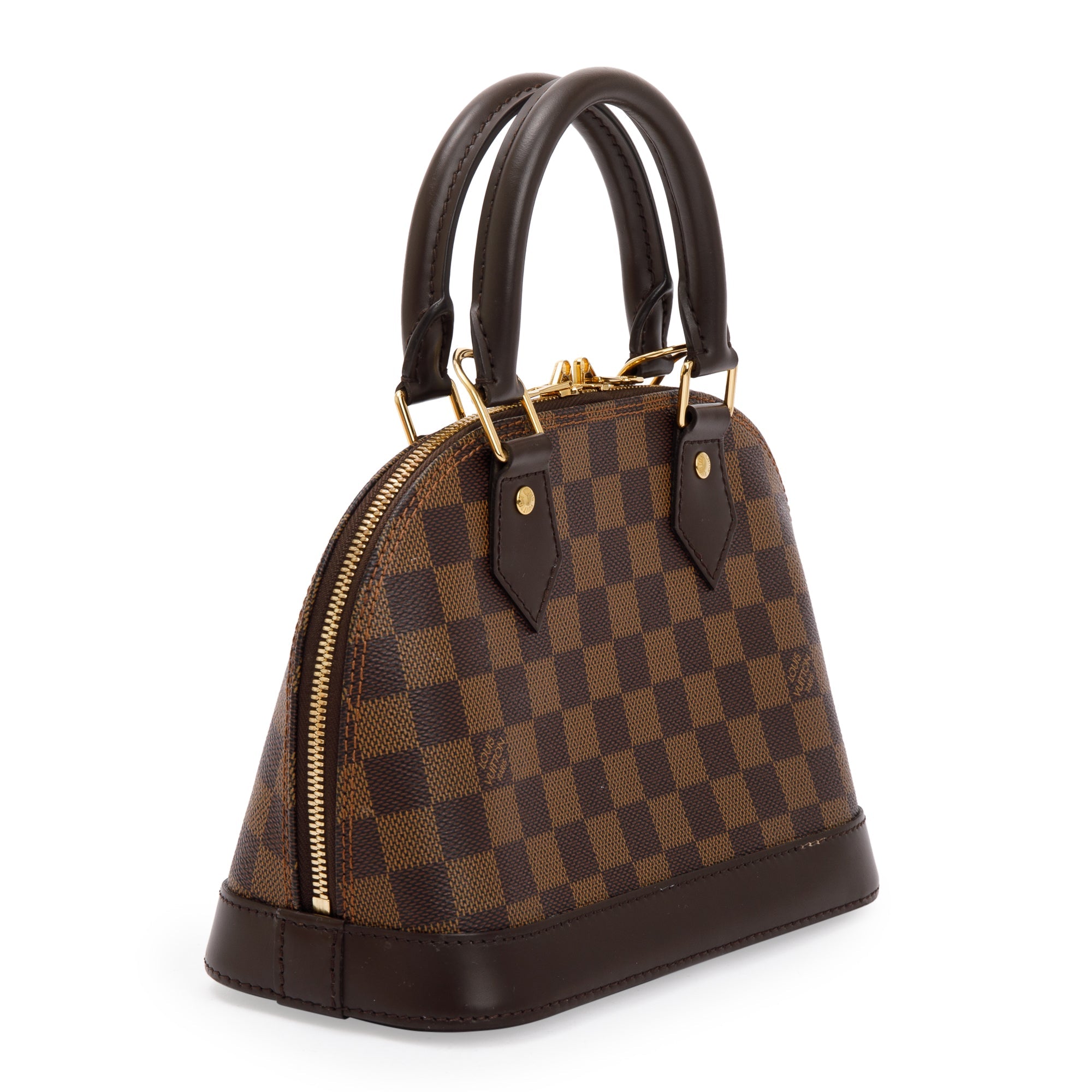 Louis Vuitton 2020 Damier Ebene Alma BB w/ Box