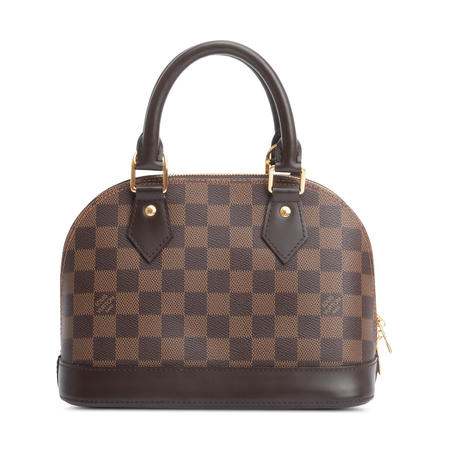 Louis Vuitton 2020 Damier Ebene Alma BB w/ Strap