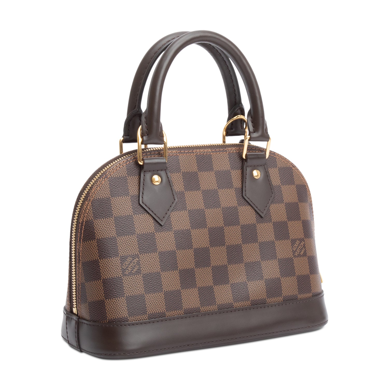 Louis Vuitton 2020 Damier Ebene Alma BB w/ Strap