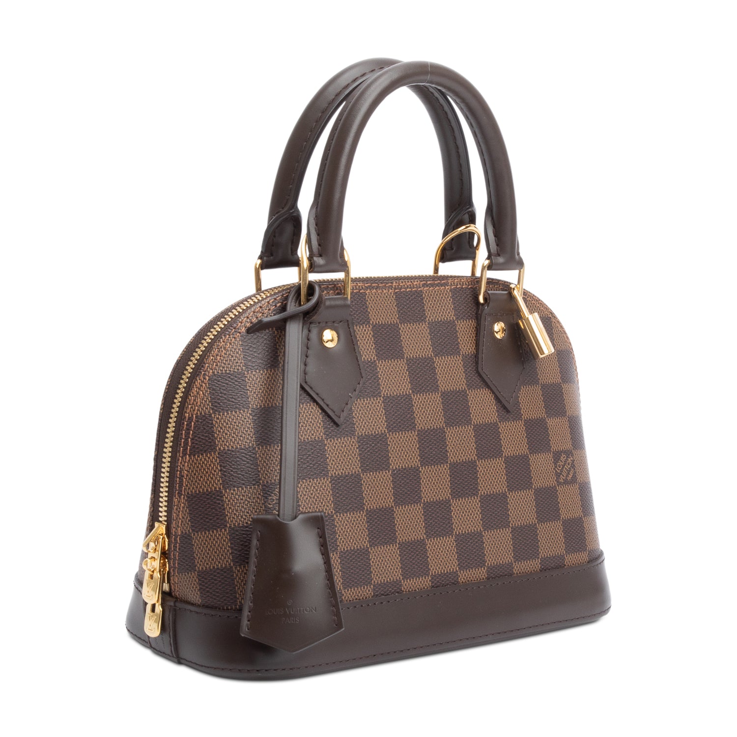 Louis Vuitton 2020 Damier Ebene Alma BB w/ Strap