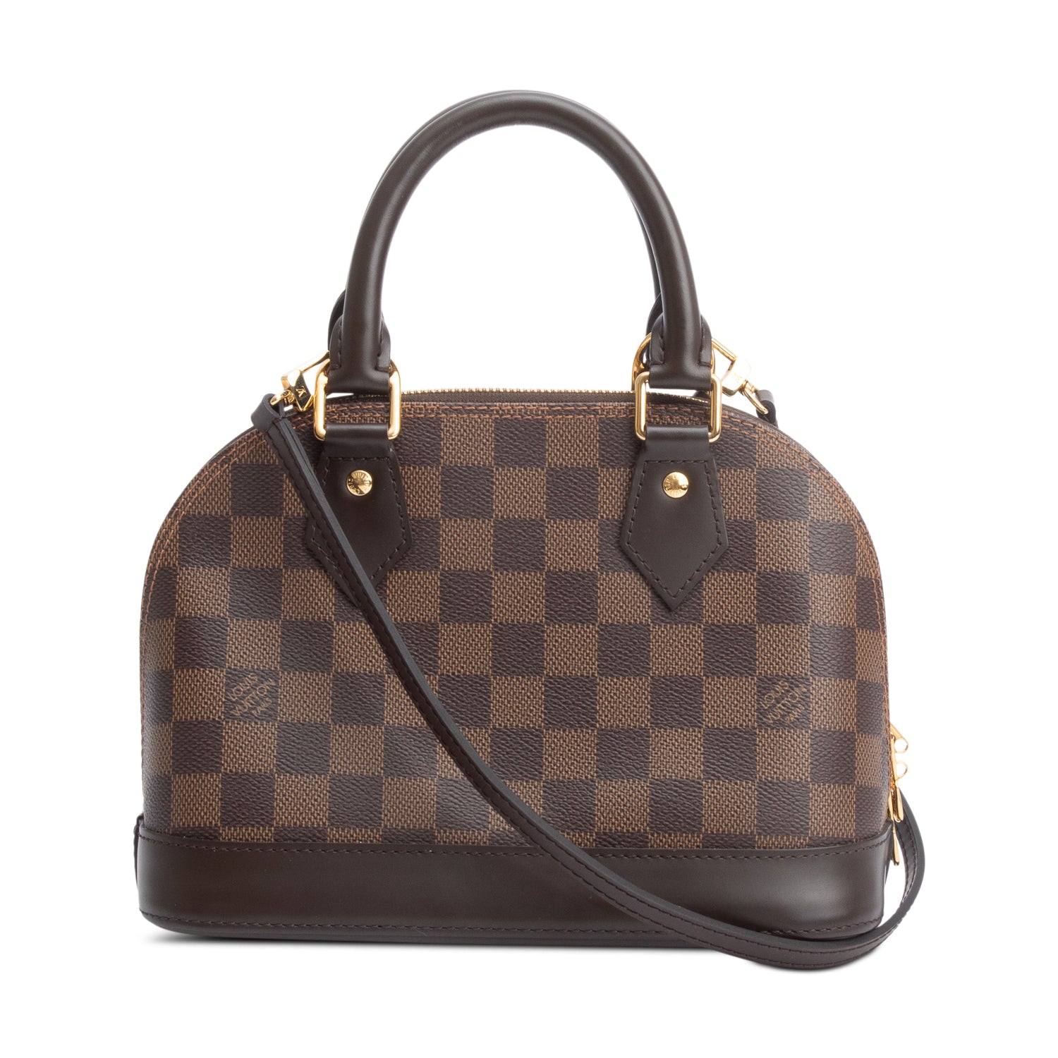Louis Vuitton 2020 Damier Ebene Alma BB w/ Strap