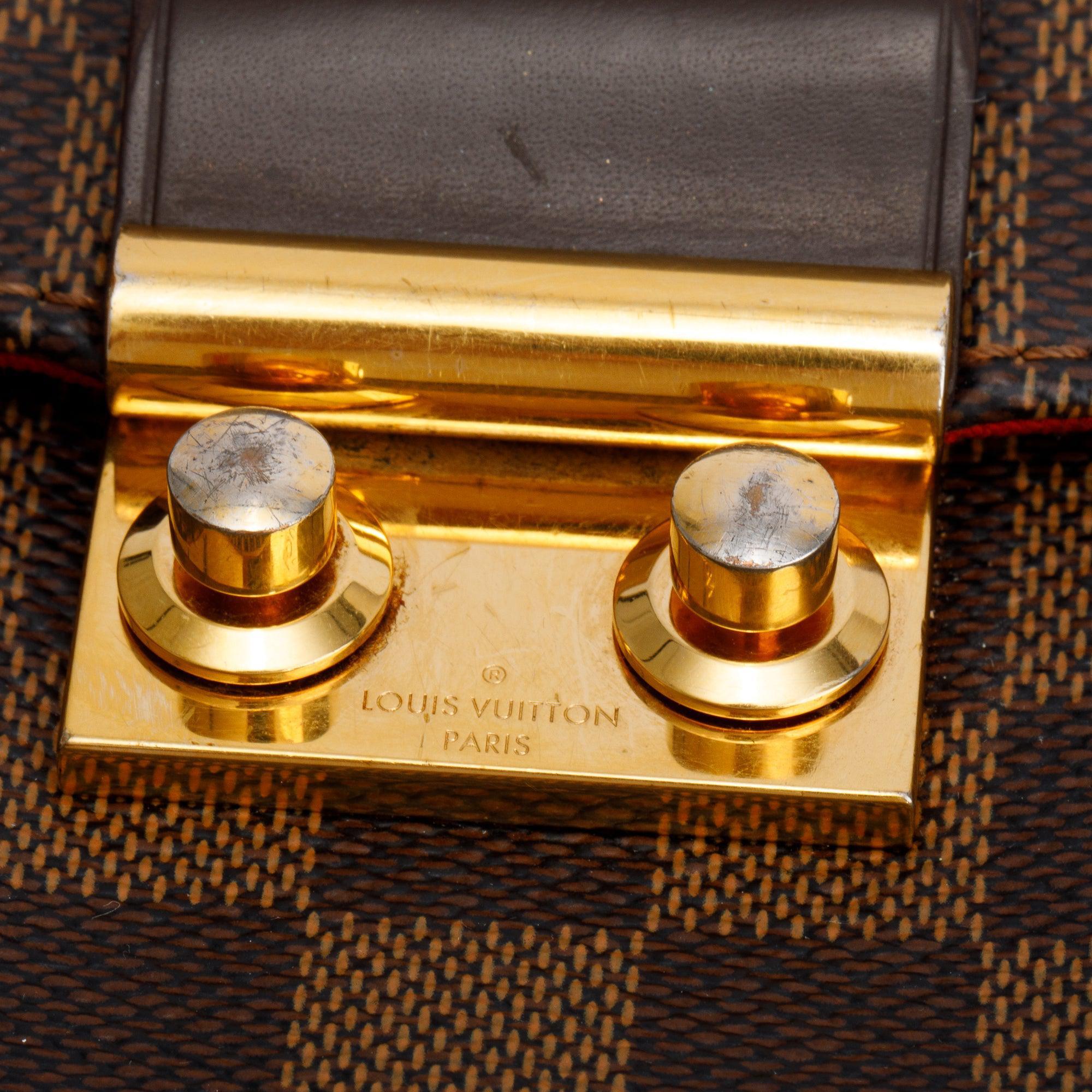 Louis Vuitton 2020 Damier Ebene Croisette w/ Box
