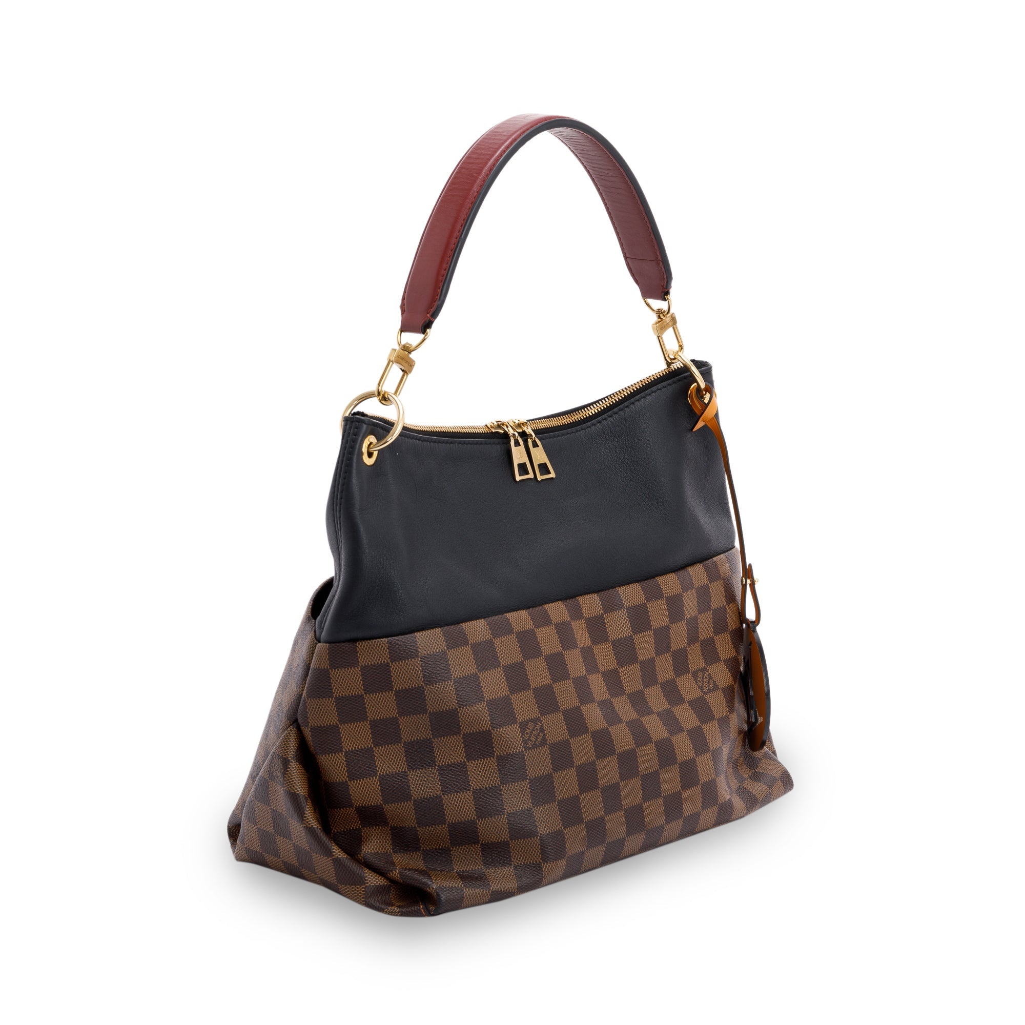 Louis Vuitton 2020 Damier Ebene Maida Hobo w/ Strap