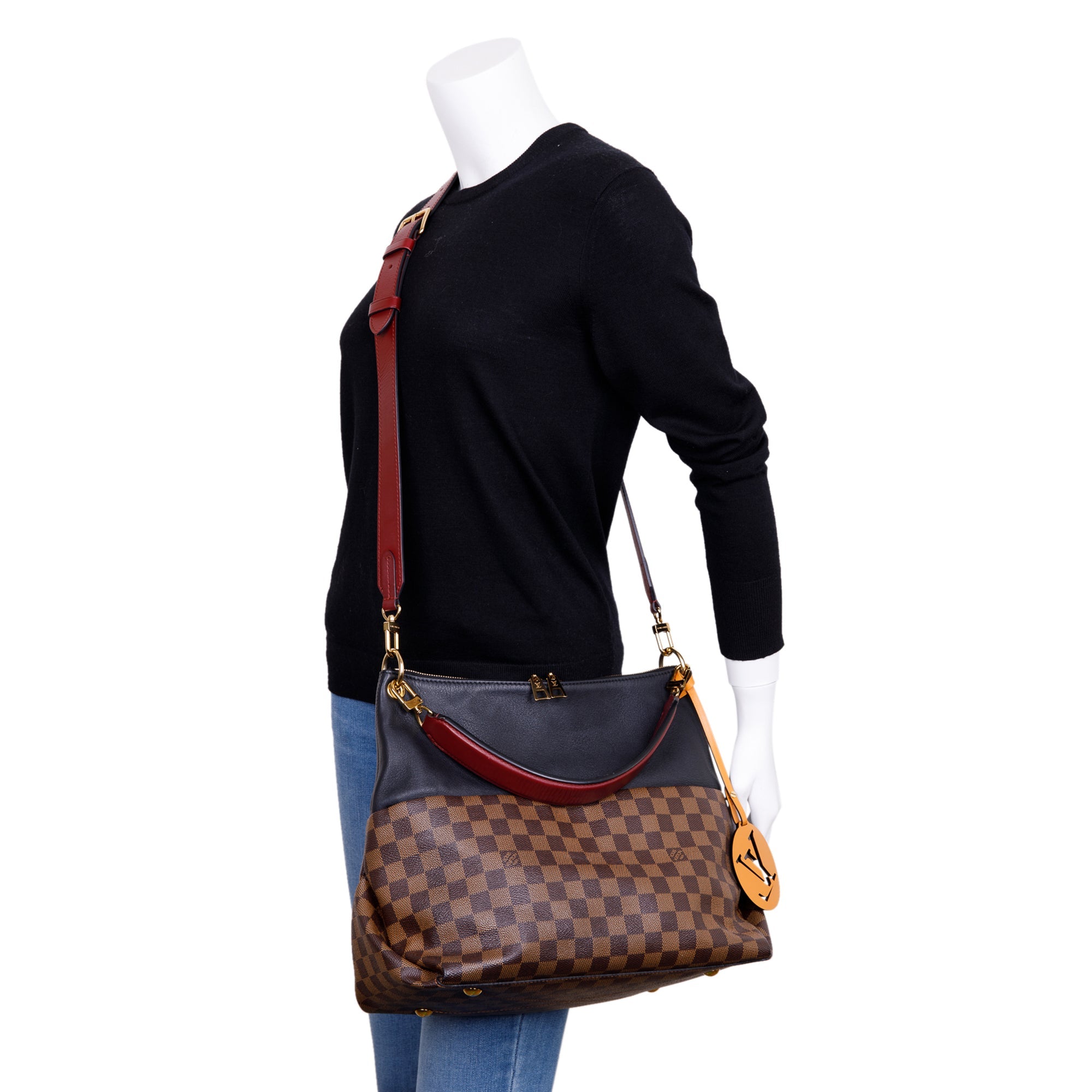 Louis Vuitton 2020 Damier Ebene Maida Hobo w/ Strap