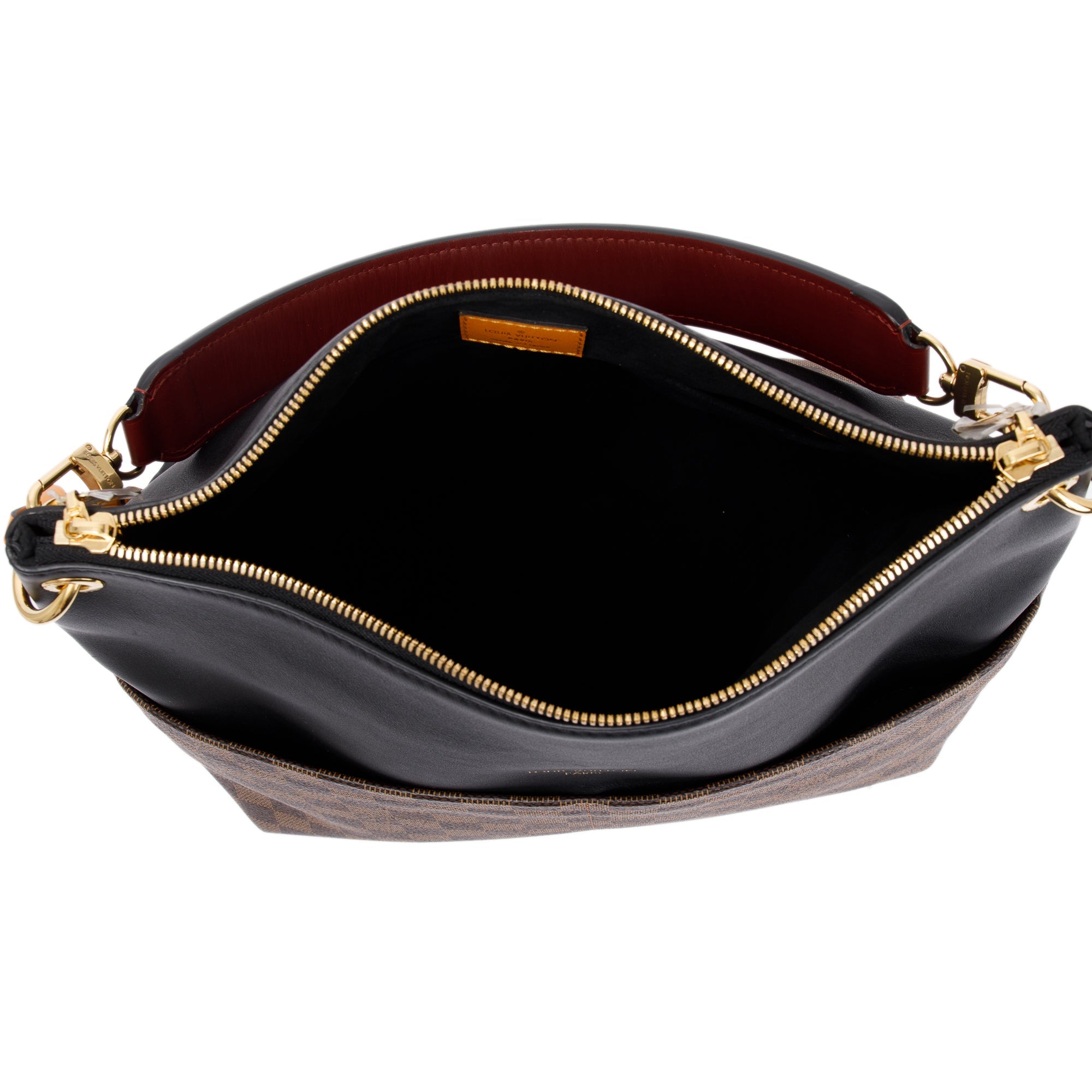 Louis Vuitton 2020 Damier Ebene Maida Hobo w/ Strap