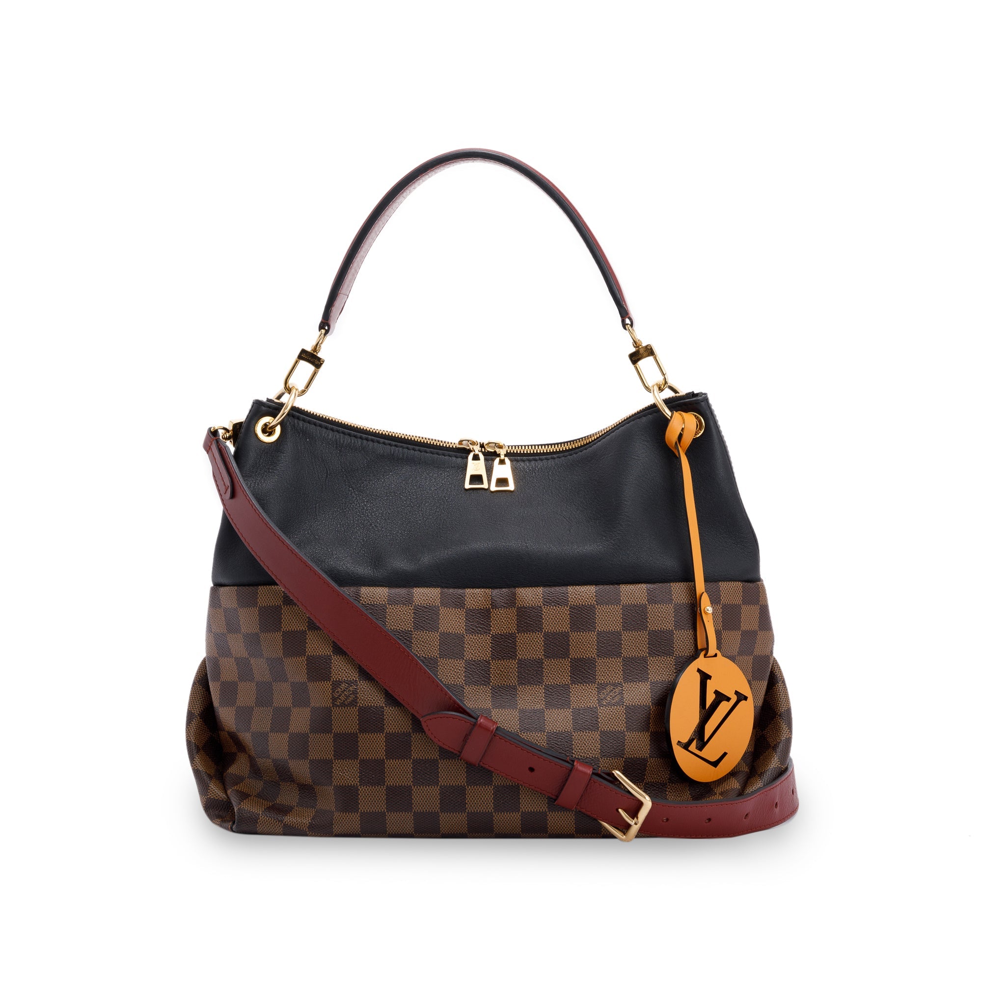 Louis Vuitton 2020 Damier Ebene Maida Hobo w/ Strap