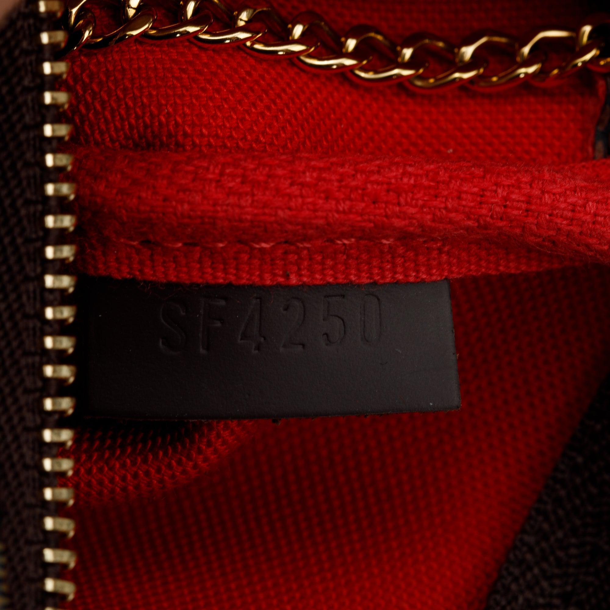 Louis Vuitton 2020 Damier Ebene Mini Pochette Accessoires