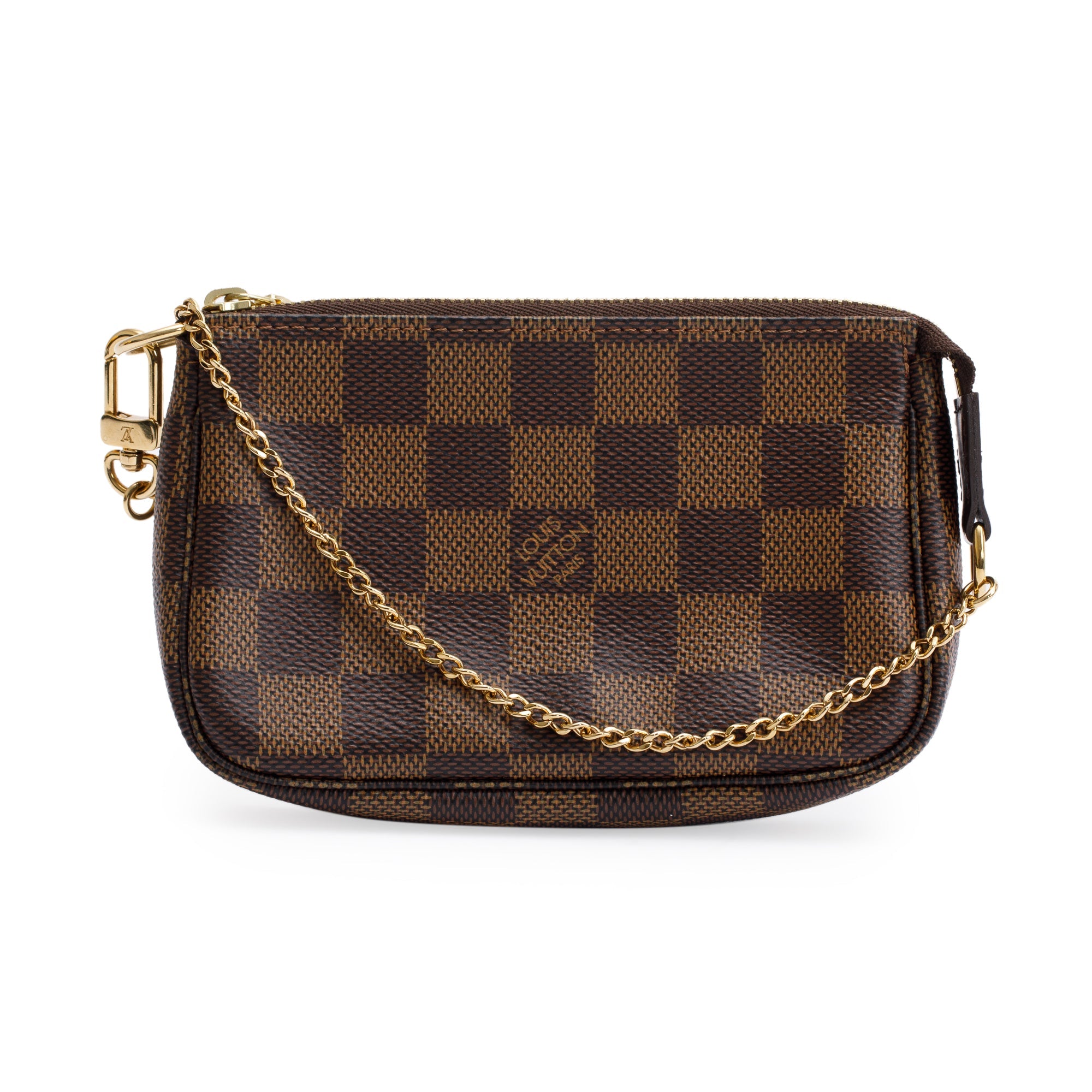 Louis Vuitton 2020 Damier Ebene Mini Pochette Accessoires