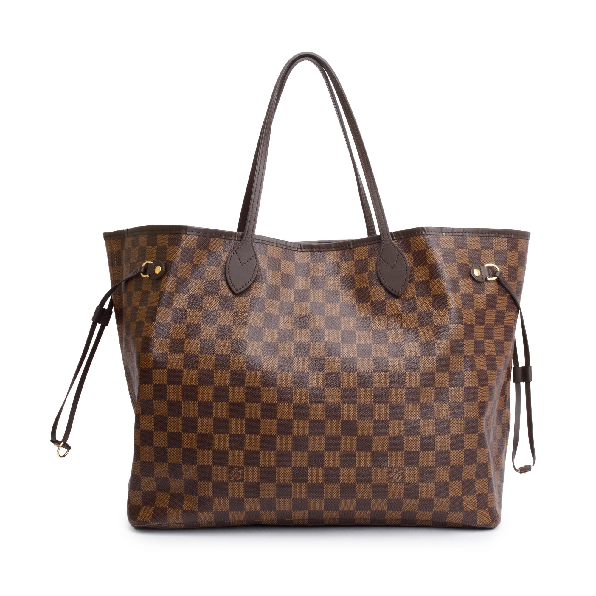 Louis Vuitton 2020 Damier Ebene Neverfull GM w/ Pouch