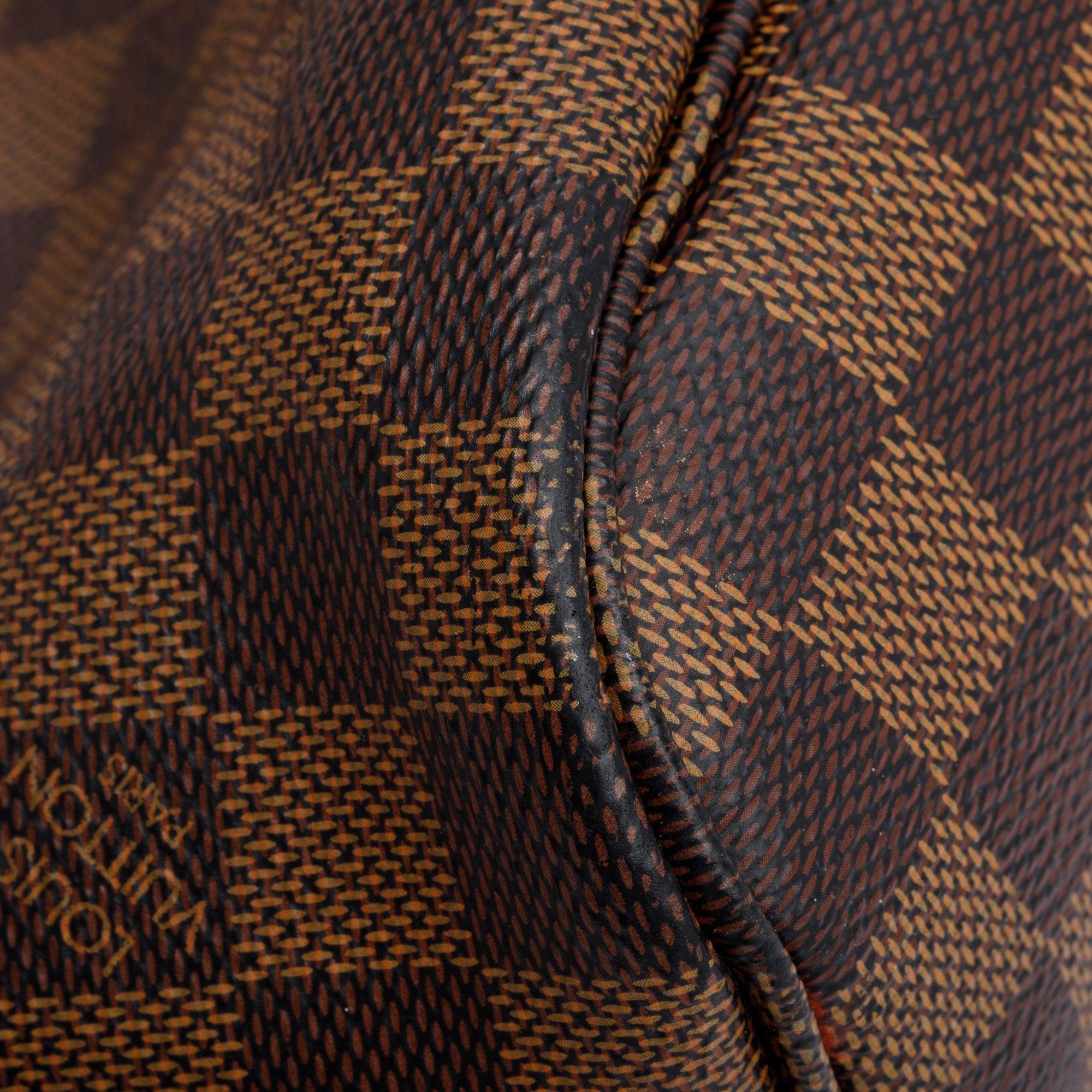 Louis Vuitton 2020 Damier Ebene Neverfull MM w/ Pouch & Box