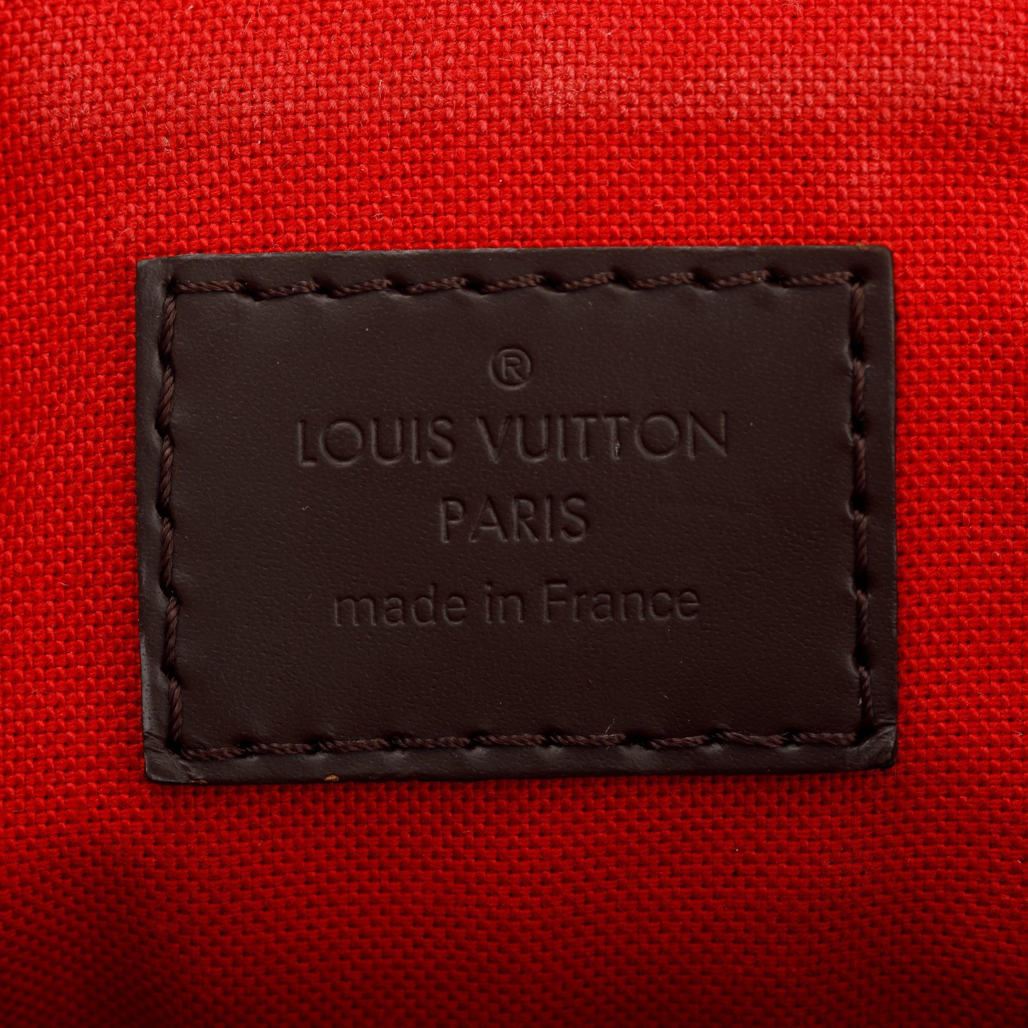 Louis Vuitton 2020 Damier Ebene Siena MM w/ Strap & Box