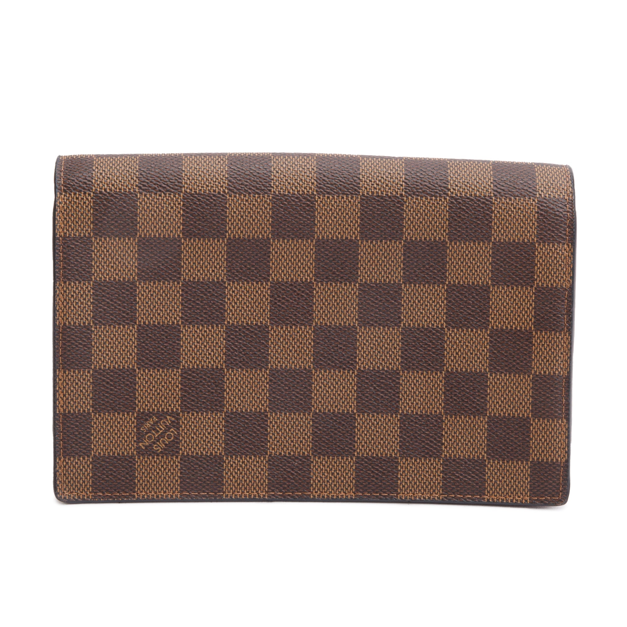 Louis Vuitton 2020 Damier Ebene Vavin Chain Wallet w/ Box